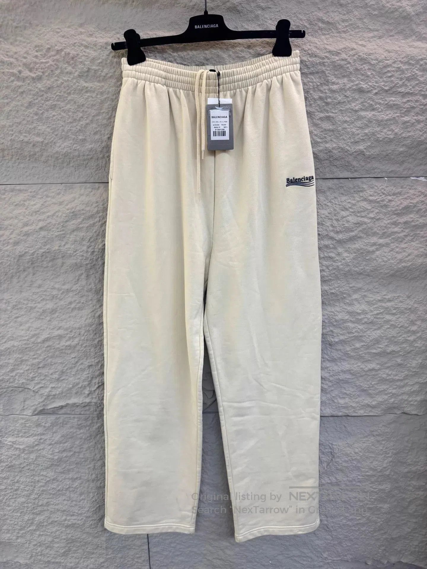 Balenciaga Beige Casual Sweatpants Size 32. Size US 32 / EU 48 - 1 Thumbnail
