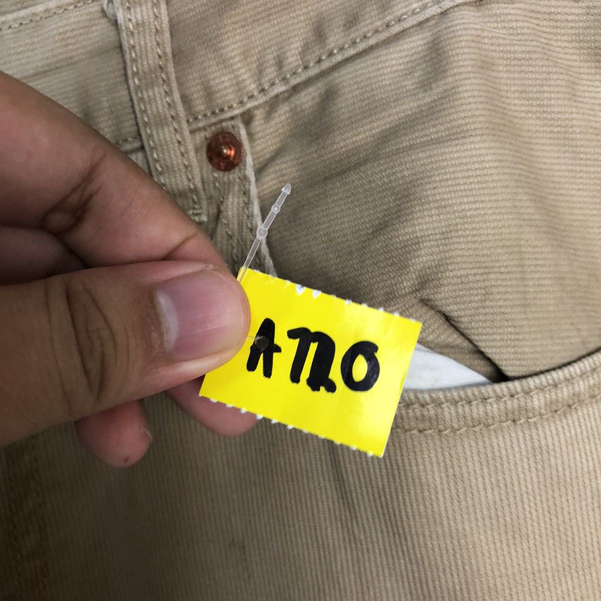 Levi's 505 Levis vintage Brown Pants #A720 Size US 29 - 11 Thumbnail