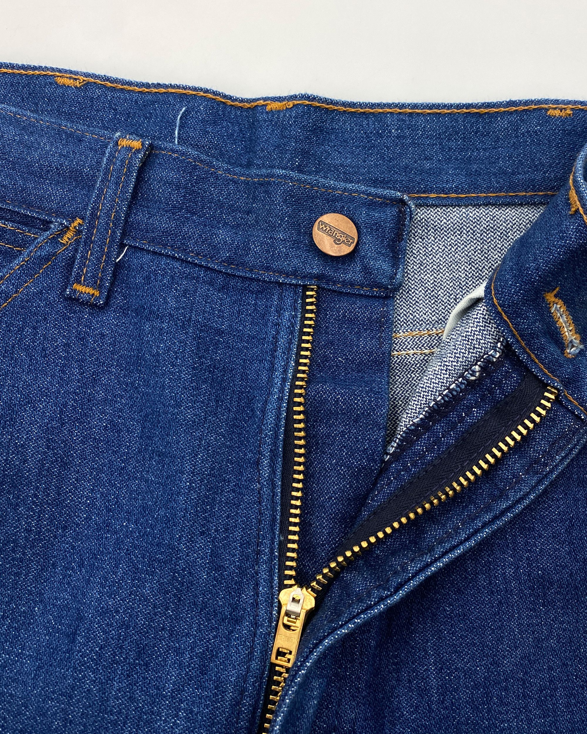 Vintage × Wrangler 1970s USA Talon Zip Bootcut Denim Size US 32 / EU 48 - 3 Thumbnail