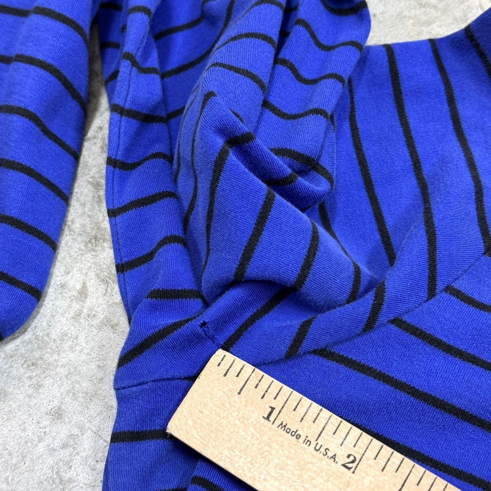 Polo Ralph Lauren Polo Ralph Lauren Polo Shirt Mens XL Blue Black Stripe Long Sleeve Casual Size US XL / EU 56 / 4 - 7 Thumbnail