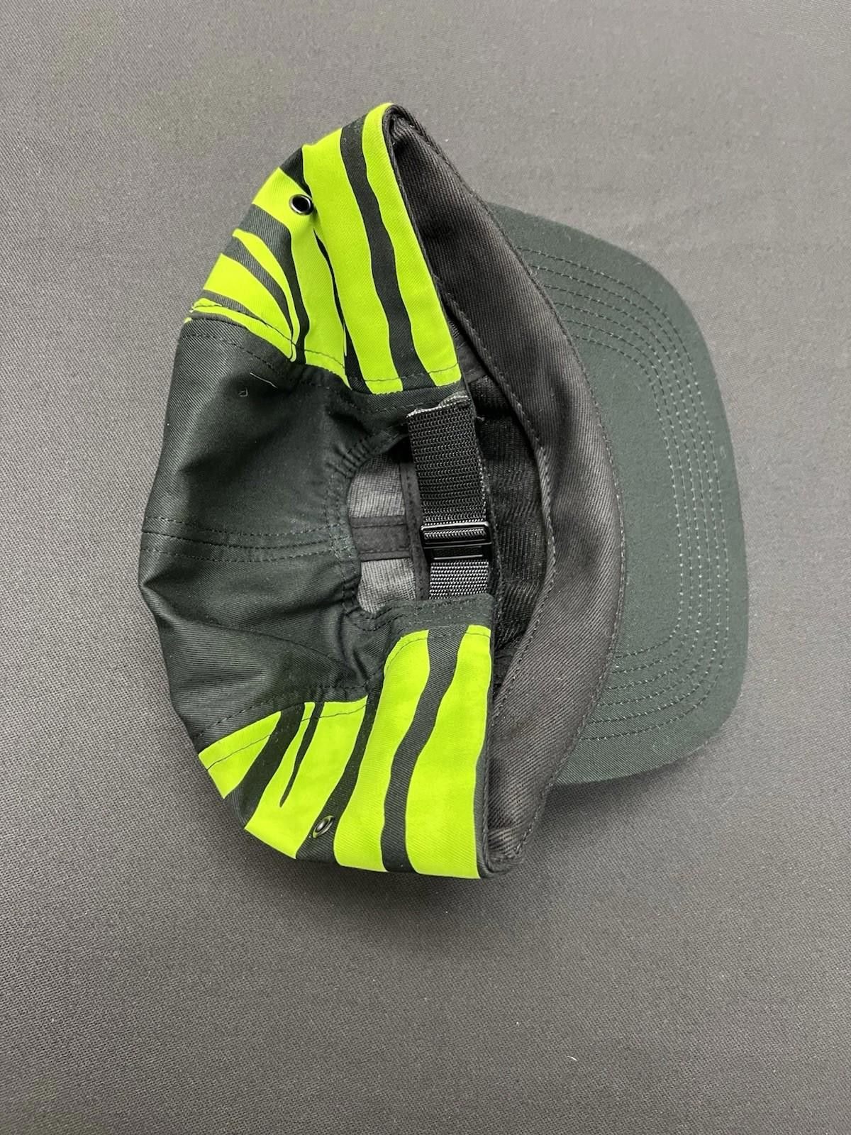 Supreme FW12 Supreme Camp Cap Zibra Black Neon Green 2012 Size ONE SIZE - 7 Thumbnail
