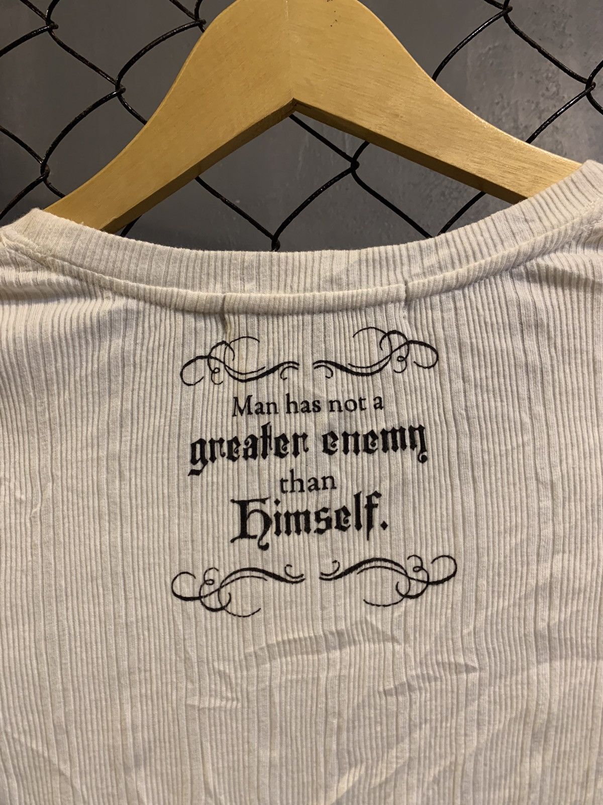 If Six Was Nine × Japanese Brand × Le Grande Bleu (L.G.B.) Queen In Heart Poem Y2K Longsleeve Size M / US 6-8 / IT 42-44 - 8 Thumbnail