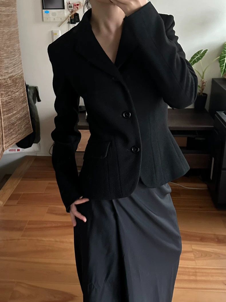 Yohji Yamamoto size 1 Deconstructing blazer