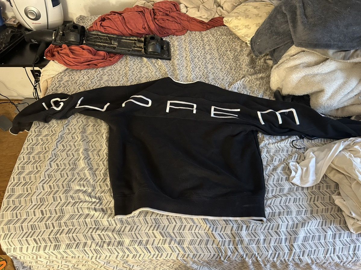 Supreme Supreme black crewneck Size US L / EU 52-54 / 3 - 5 Thumbnail