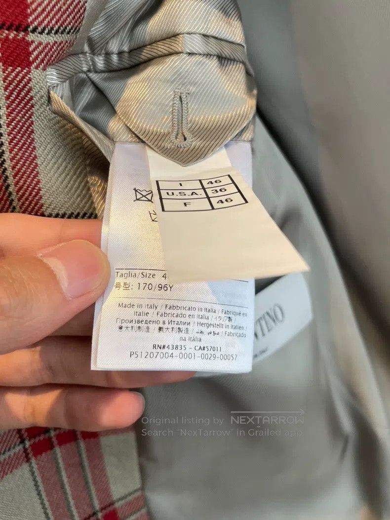Valentino Valentino Plaid coat Size M / US 6-8 / IT 42-44 - 6 Thumbnail