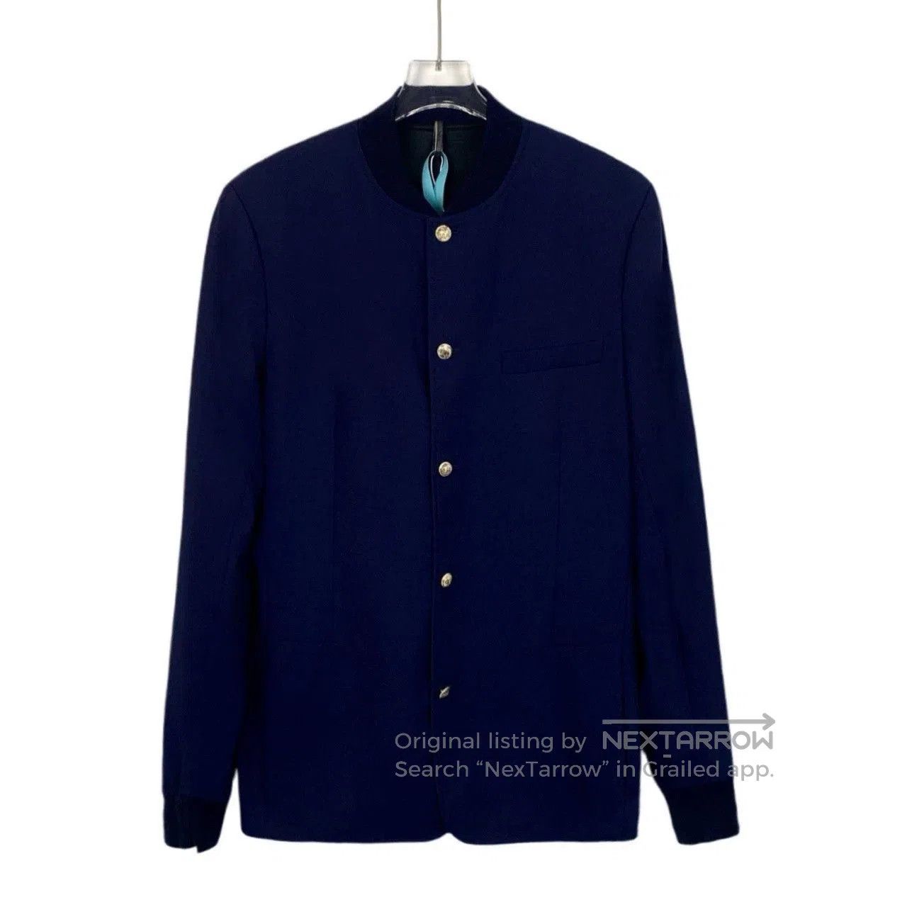 Dior Dior Navy Wool Single-Breasted Jacket. Size US M / EU 48-50 / 2 - 1 Thumbnail
