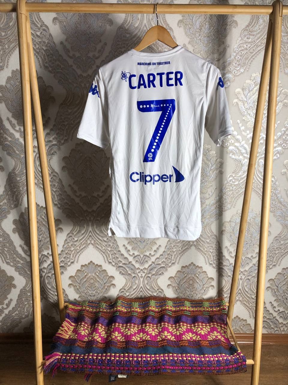 Kappa Vintage Kappa FC Leeds United England Retro Soccer Jersey Size US M / EU 48-50 / 2 - 9 Thumbnail