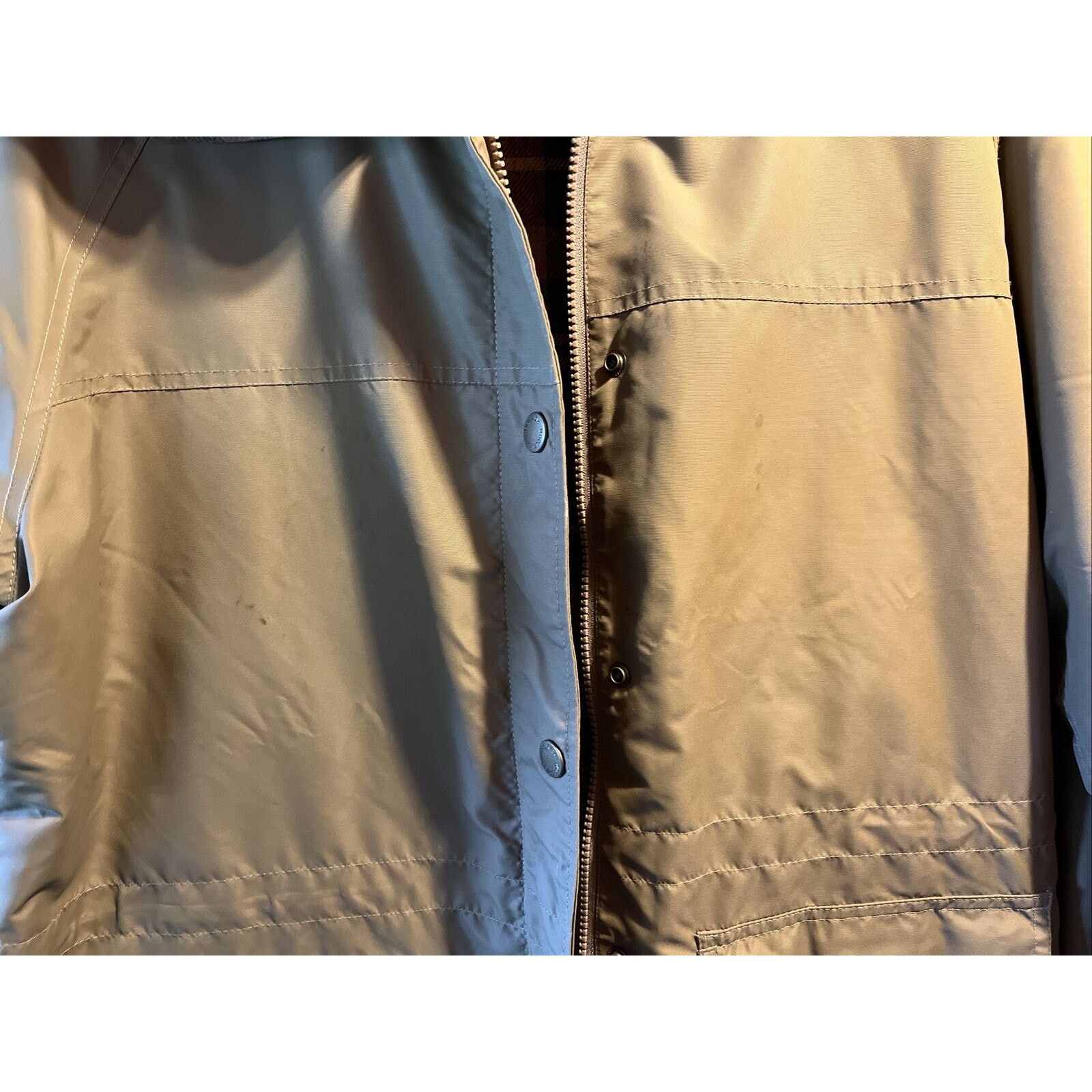 Woolrich Woolen Mills Woolrich Women L Brown Long Sleeve Full Zip Wool Line Jacket Size L / US 10 / IT 46 - 10 Thumbnail