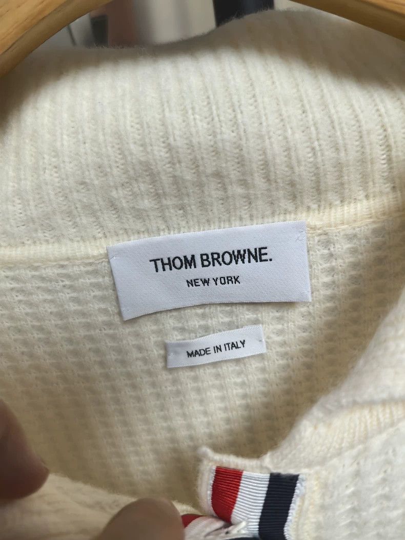 Thom Browne Thom Browne size44 a cardigan, a cardigan sweater Size L / US 10 / IT 46 - 4 Thumbnail