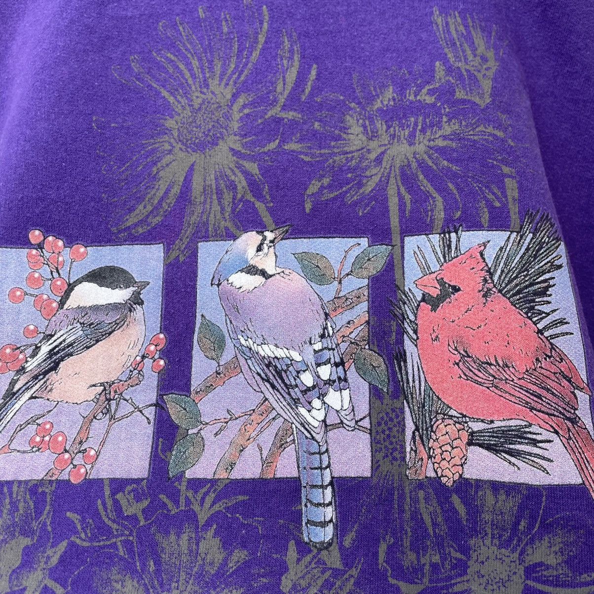 Vintage 🔥Vintage 90s Retro Bird Crewneck Jumper Sweatshirts Size US M / EU 48-50 / 2 - 6 Thumbnail