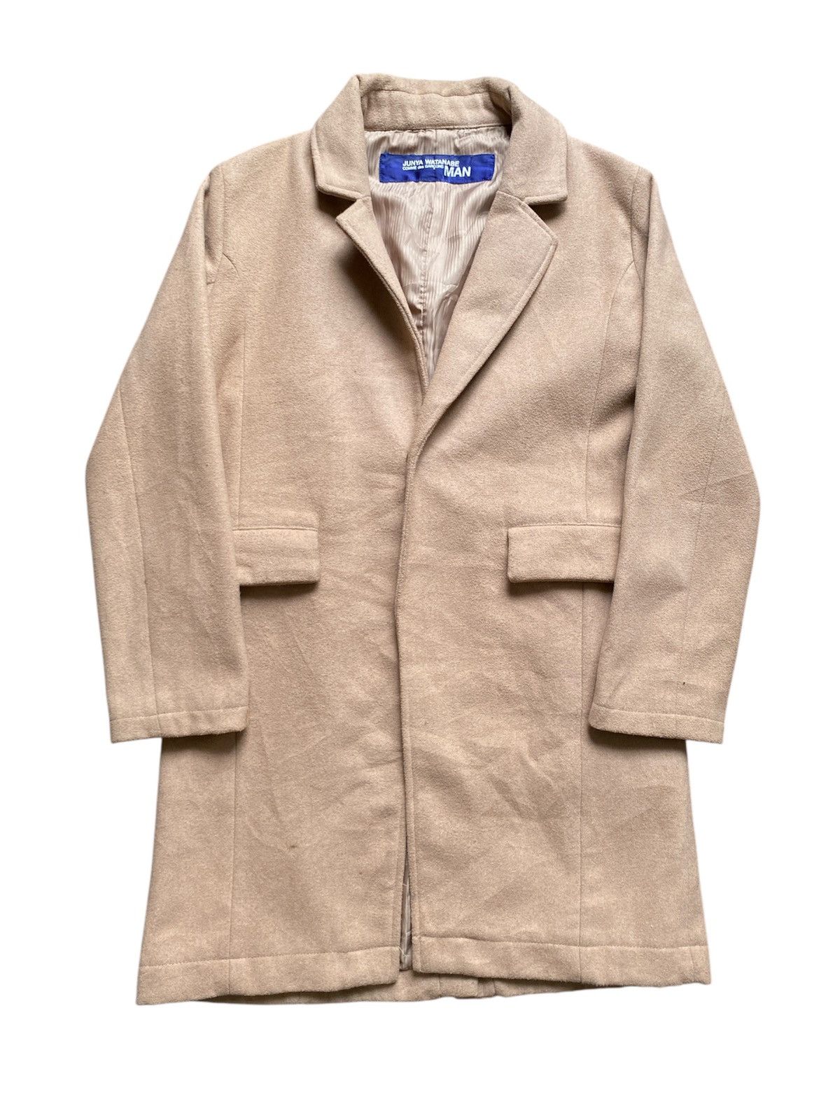 Comme des Garcons AD2001 Junya Watanabe Comme Des Garcons Wool Long Coat Size US M / EU 48-50 / 2 - 1 Thumbnail