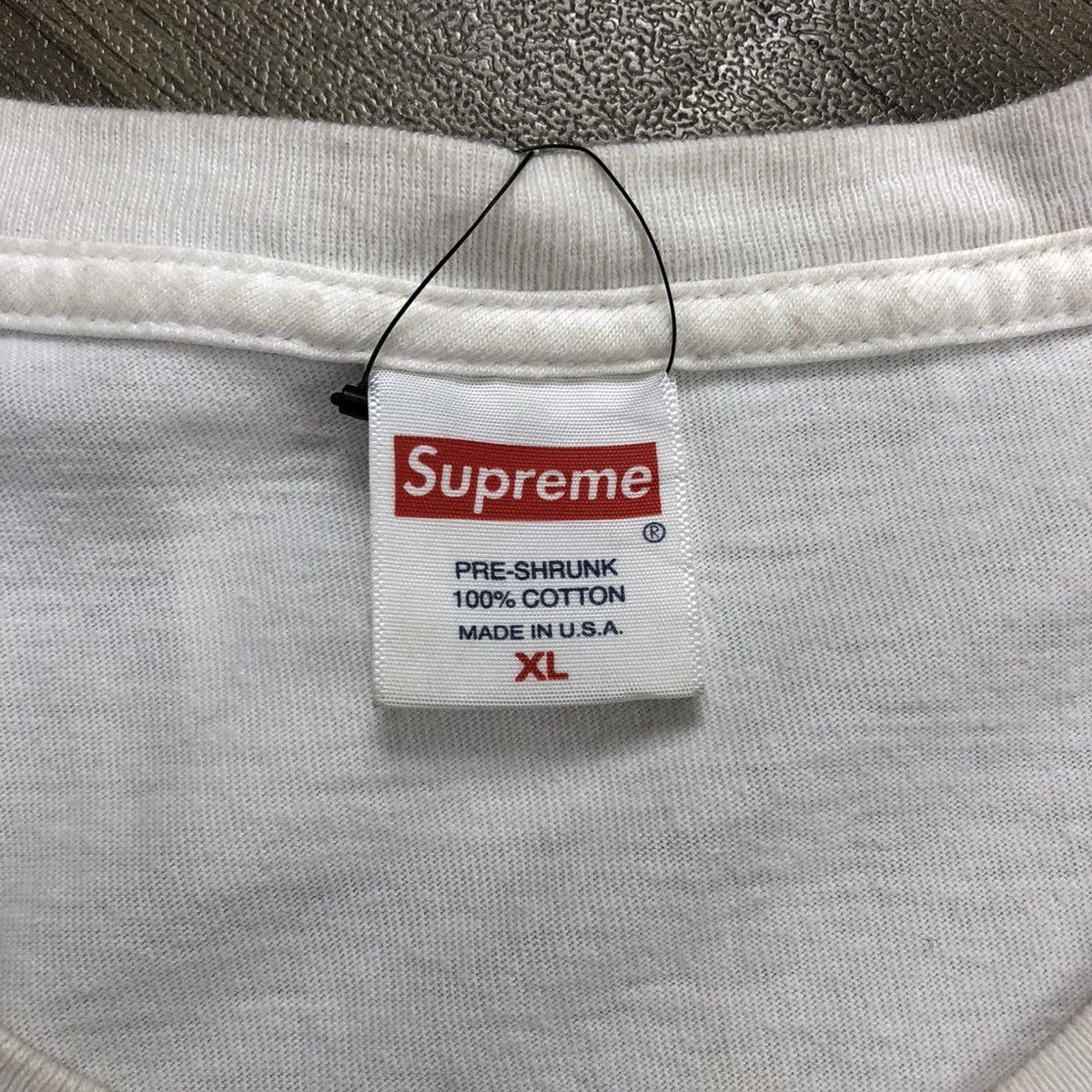 Supreme 🇺🇸FW22 Supreme Warning USA Streetwear White Tee Size US XL / EU 56 / 4 - 6 Thumbnail