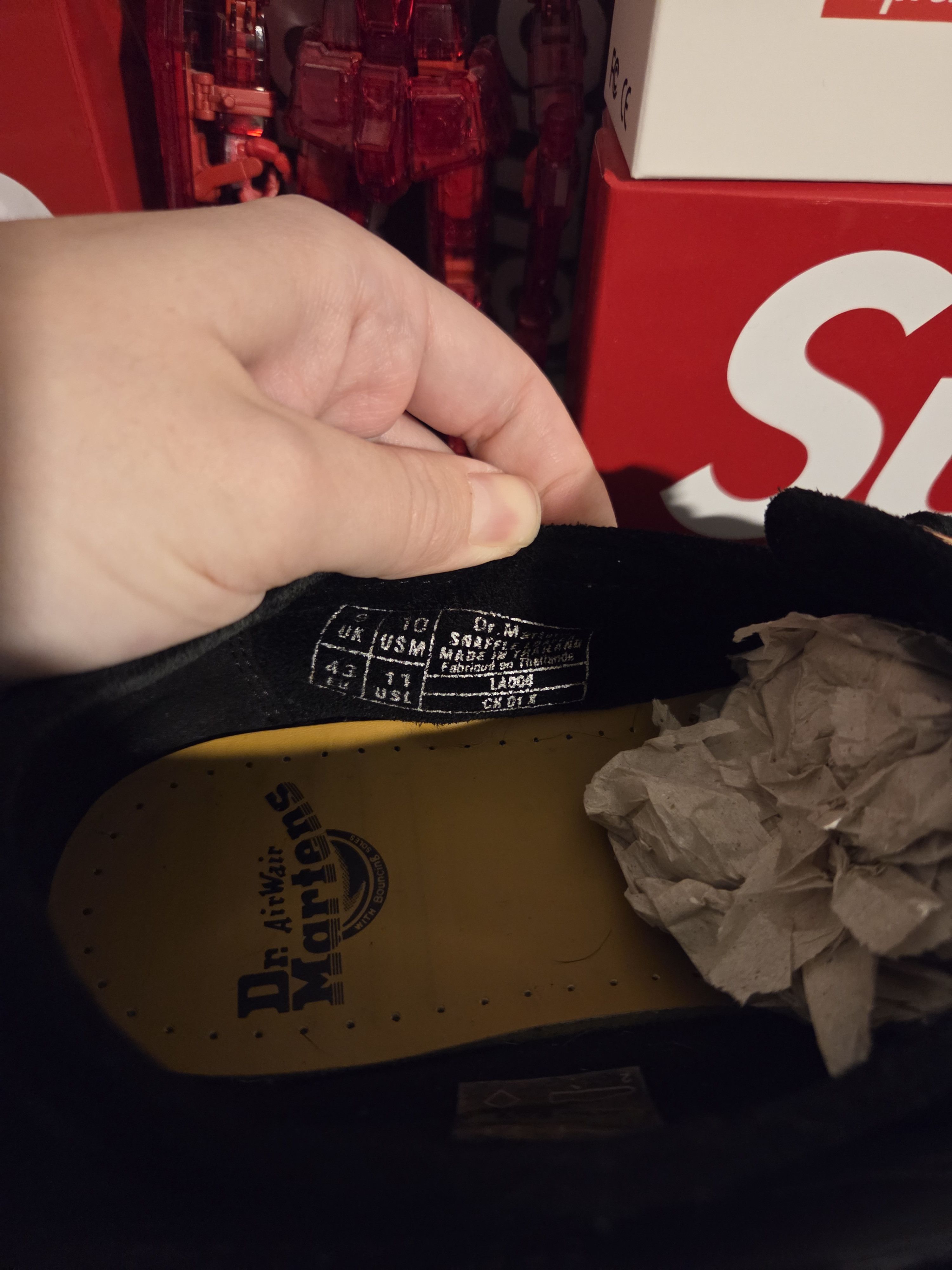 Dr. Martens Suede Loafers Size US 10 / EU 43 - 7 Thumbnail