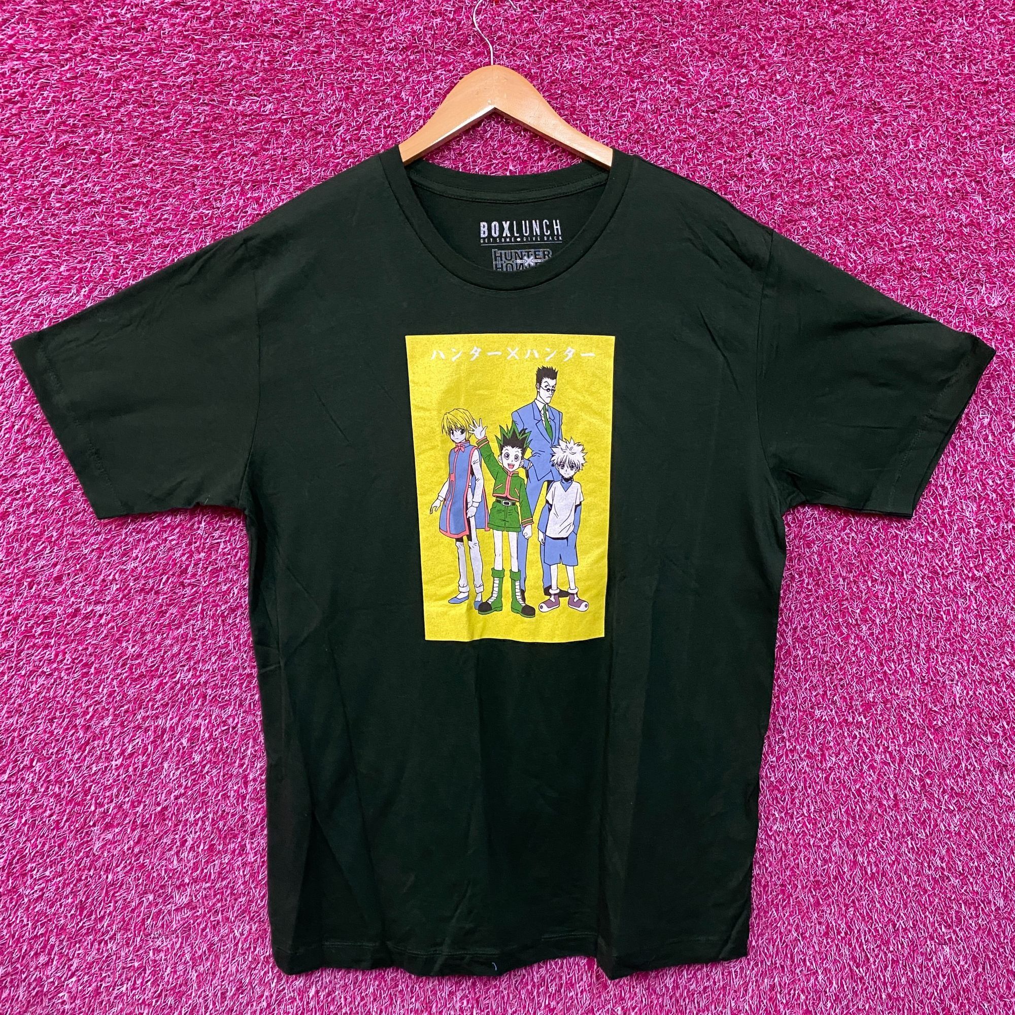 Anime Hunter x Hunter Green anime Tshirt size Extra Large Size US XL / EU 56 / 4 - 1 Thumbnail