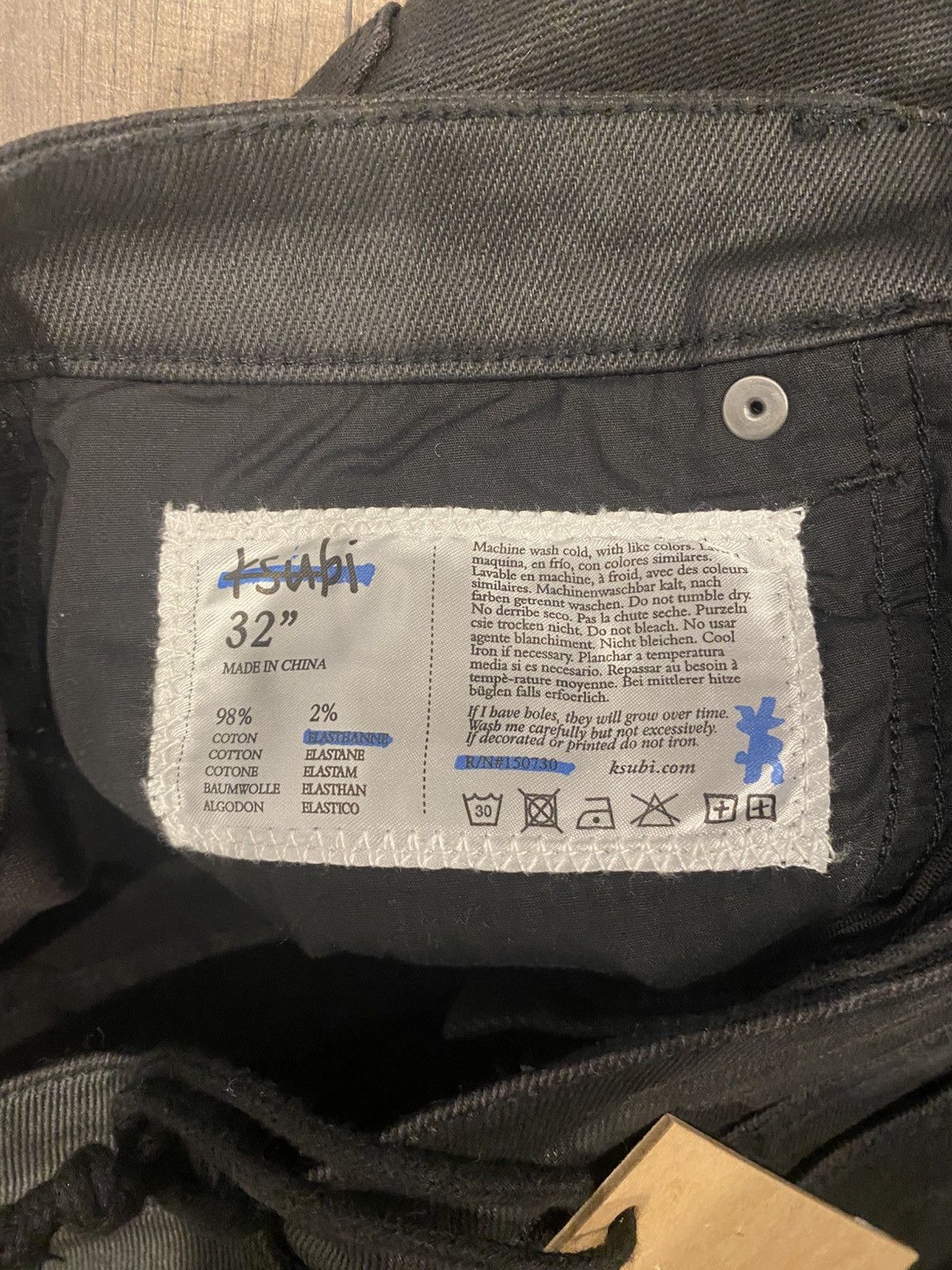 Ksubi Wax Denim Ksubis Size US 32 / EU 48 - 8 Thumbnail
