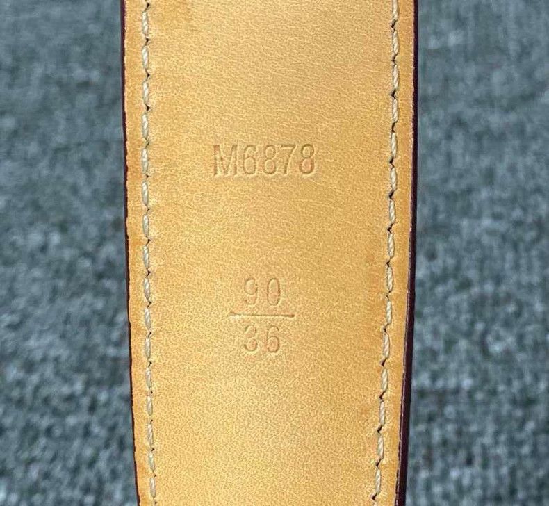 Louis Vuitton louis vuitton red leather belt-2508 Size ONE SIZE - 5 Thumbnail