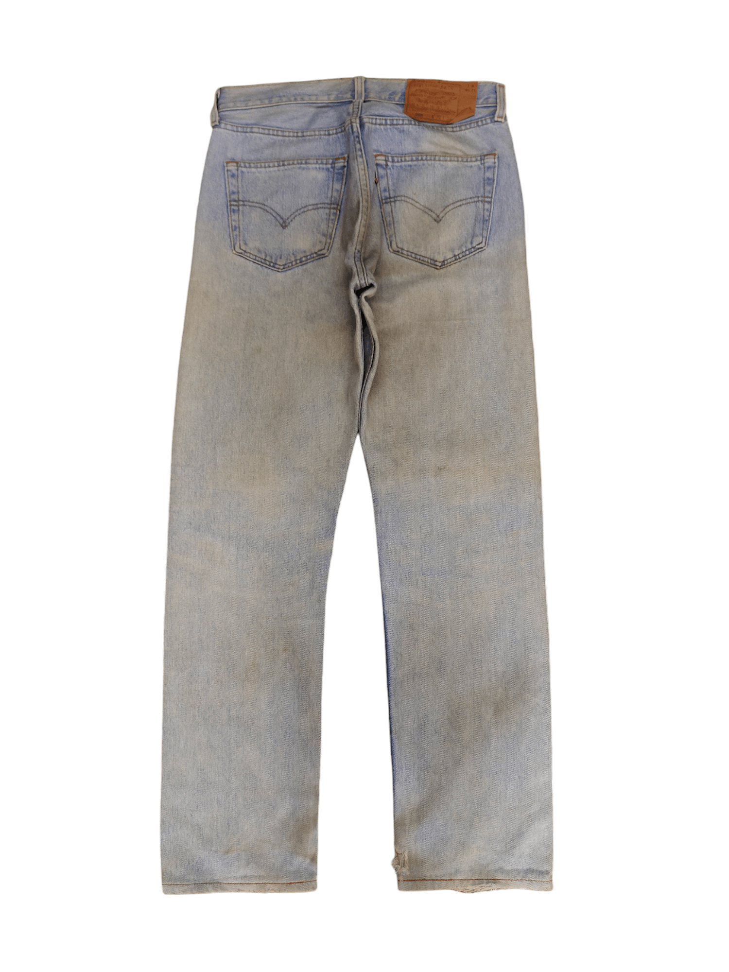 Levi's Vintage 90s Levis 501 Distress Rusty Faded Denim Jeans Size US 31 - 11 Thumbnail