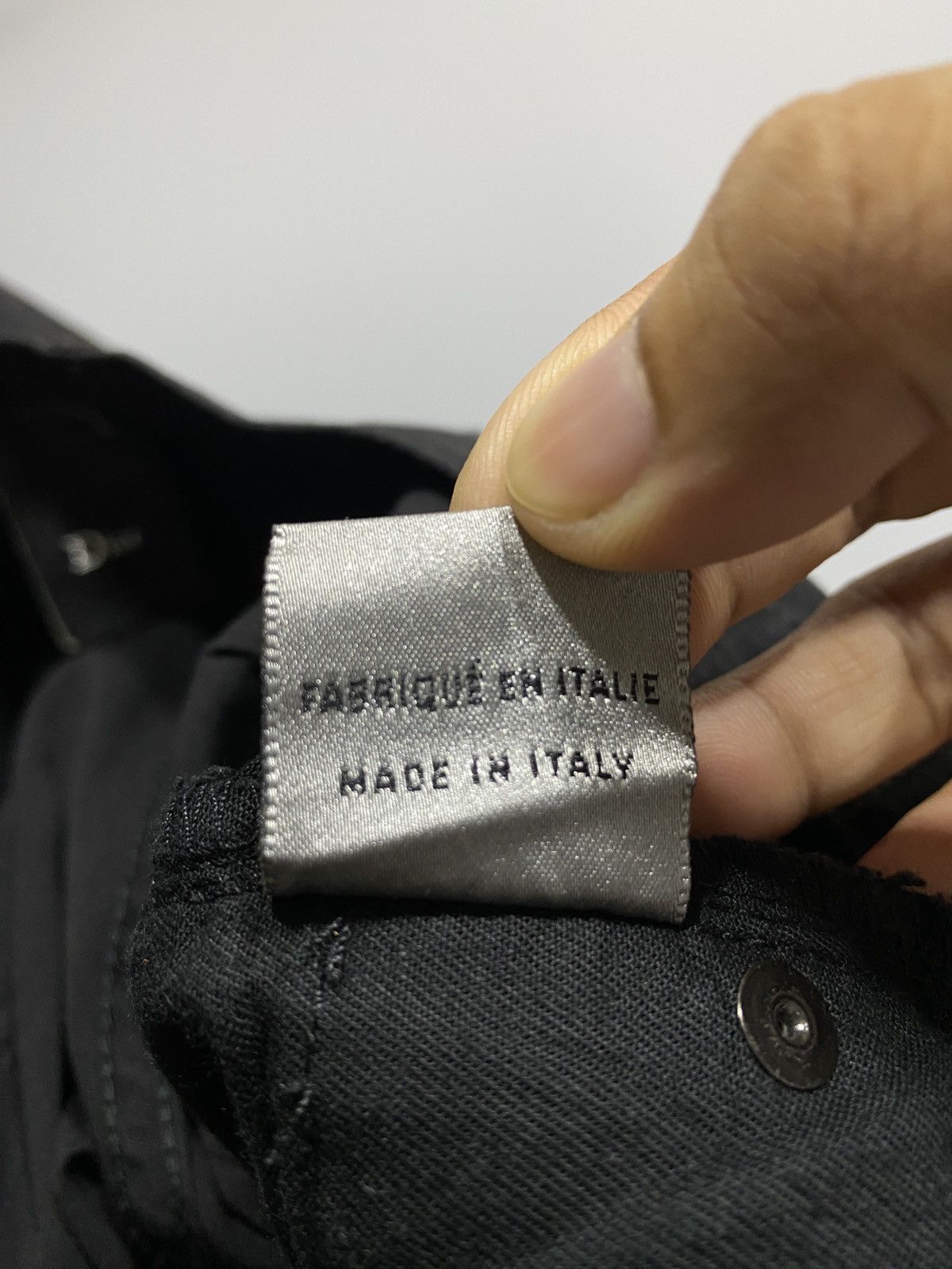 Dior Dior Homme 2006 Black Pants Size US 31 - 13 Thumbnail
