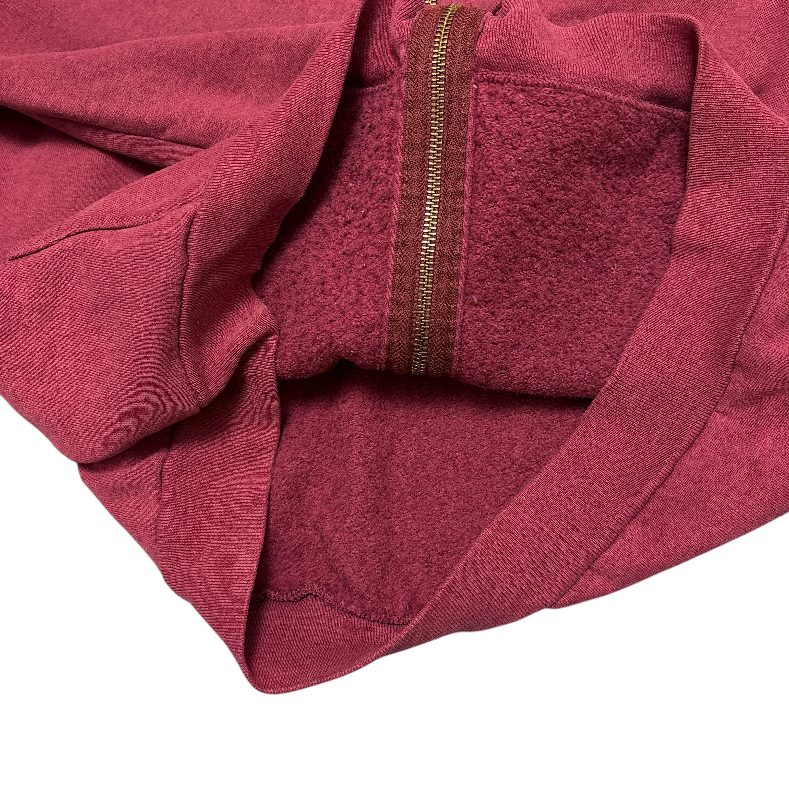 Fruit Of The Loom Vintage Blank Hoodie 90s Fruit Of The Loom Made In Usa Size US L / EU 52-54 / 3 - 13 Thumbnail