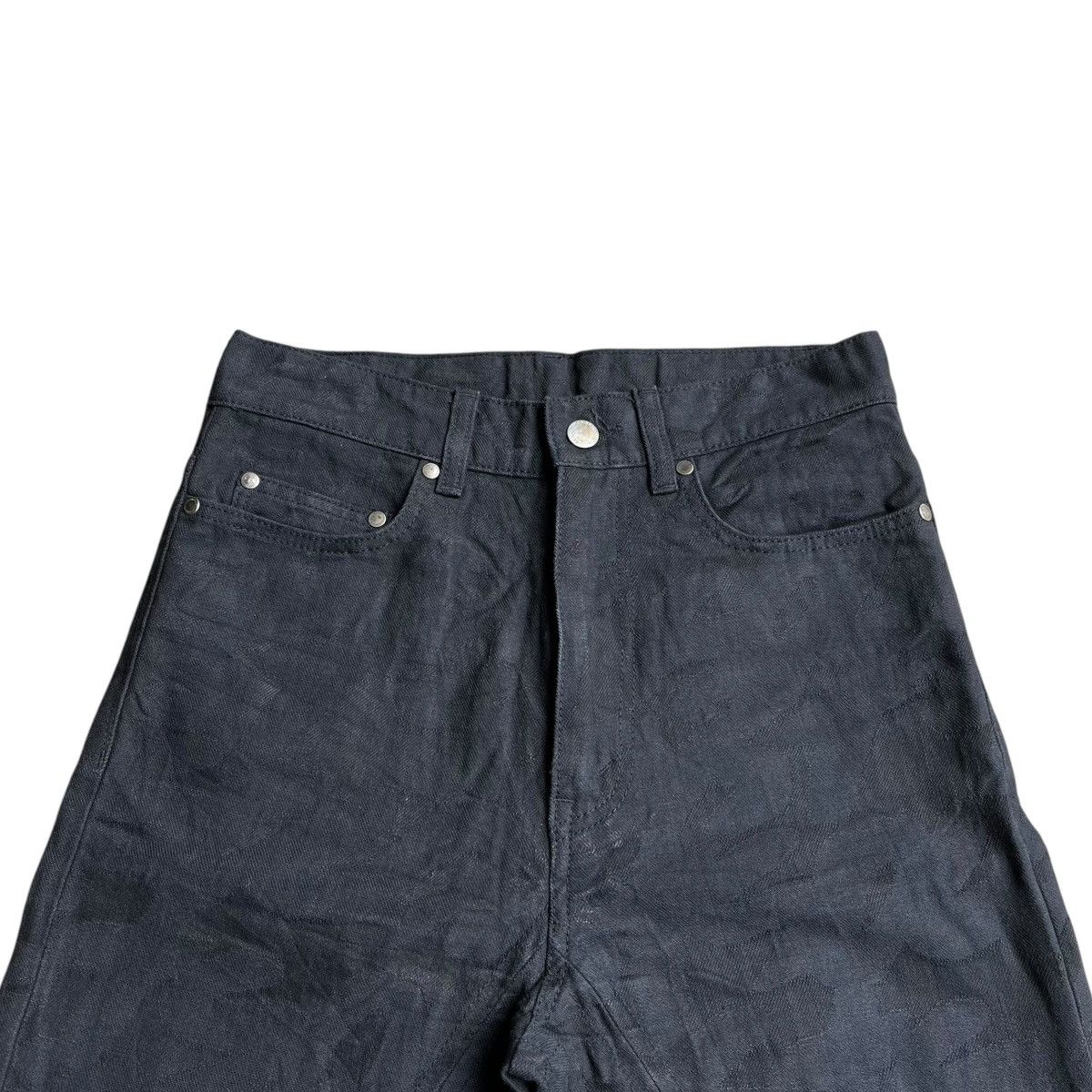 Takahiromiyashita The Soloist. Takahiromiyashita The Soloist Denim Pant Black on Black Size US 27 - 3 Thumbnail