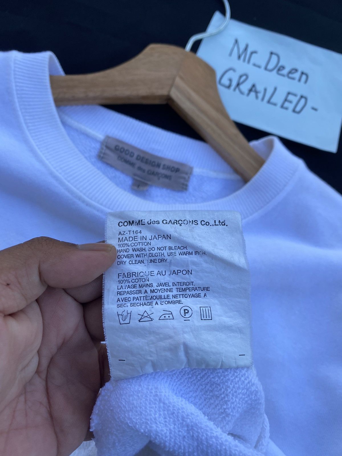 Comme des Garcons Rare Comme Des Garcons CDG Big Spellout Sweatshirt Size US L / EU 52-54 / 3 - 22 Thumbnail