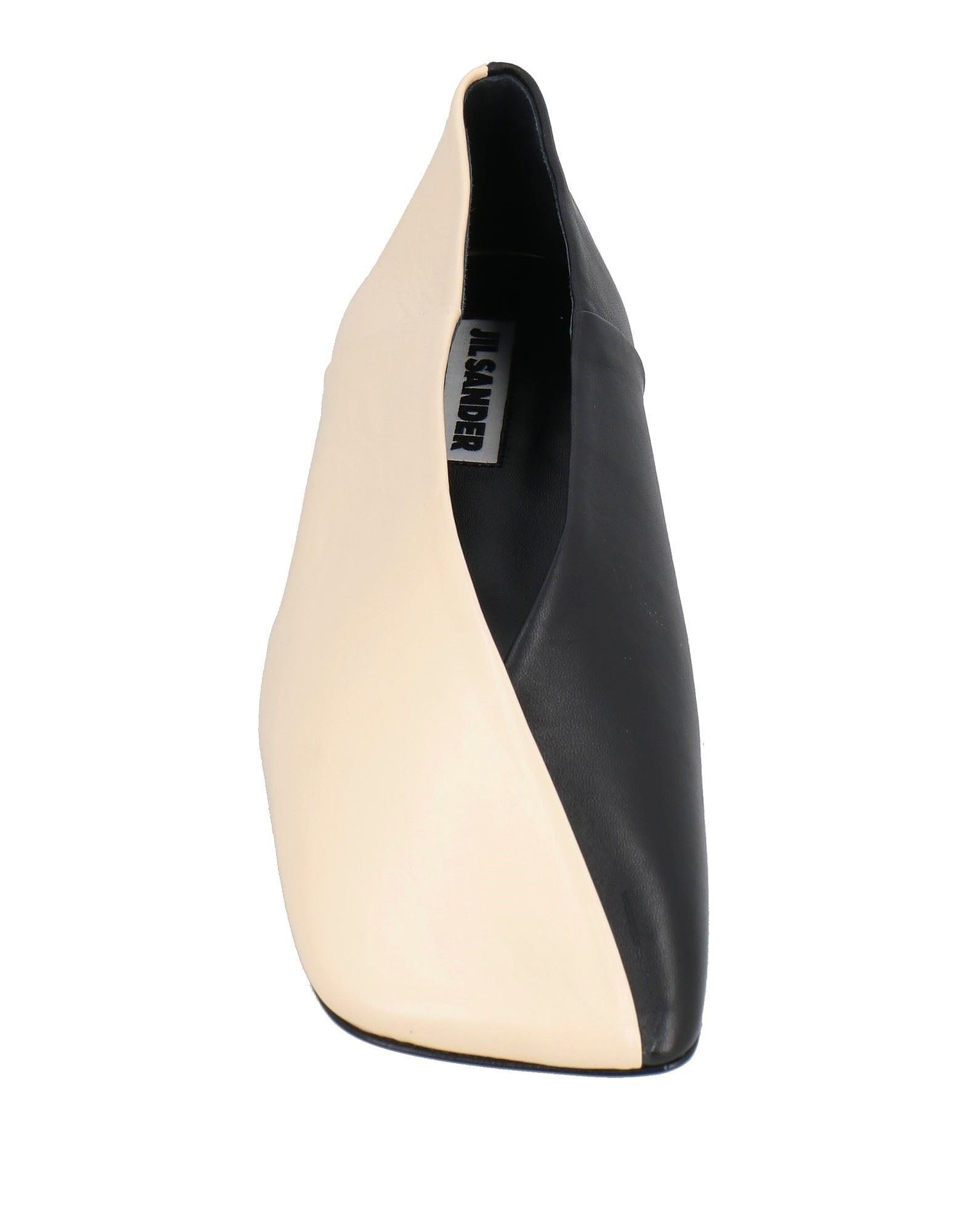 Jil Sander o1mt1gz0625 Ballet Flats in Beige/Black Size US 8 / IT 38 - 4 Thumbnail