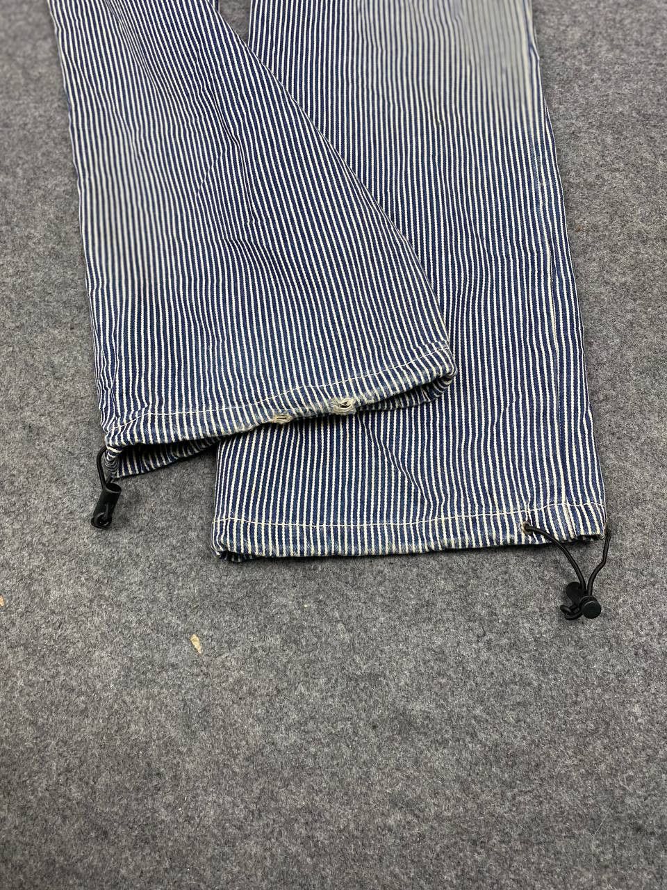 Japanese Brand vintage japanese brands jogger pants hickory striped Size US 32 / EU 48 - 4 Thumbnail