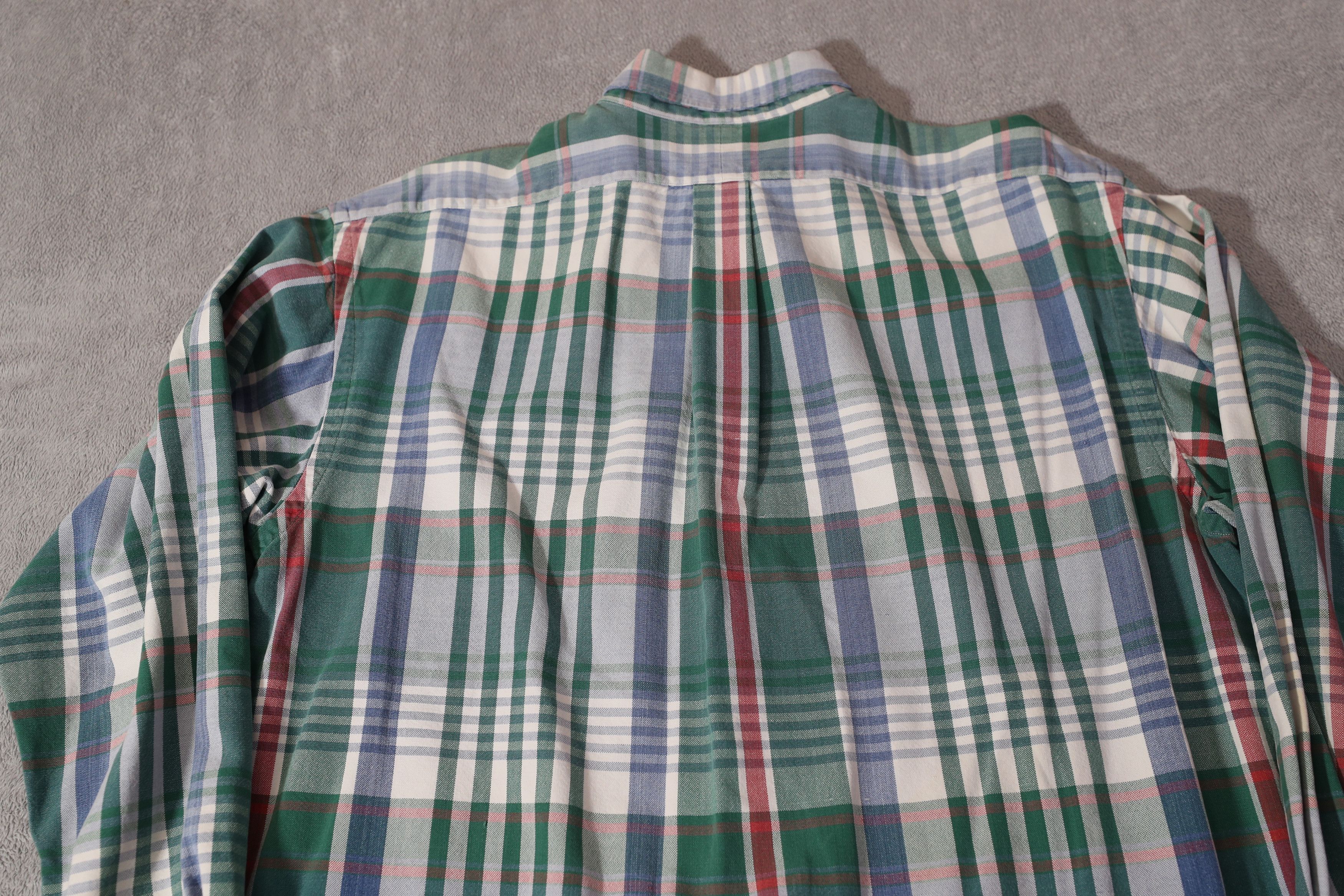Polo Ralph Lauren Polo Ralph Lauren icon logo plaid stretch poplin (L) Size US L / EU 52-54 / 3 - 9 Thumbnail