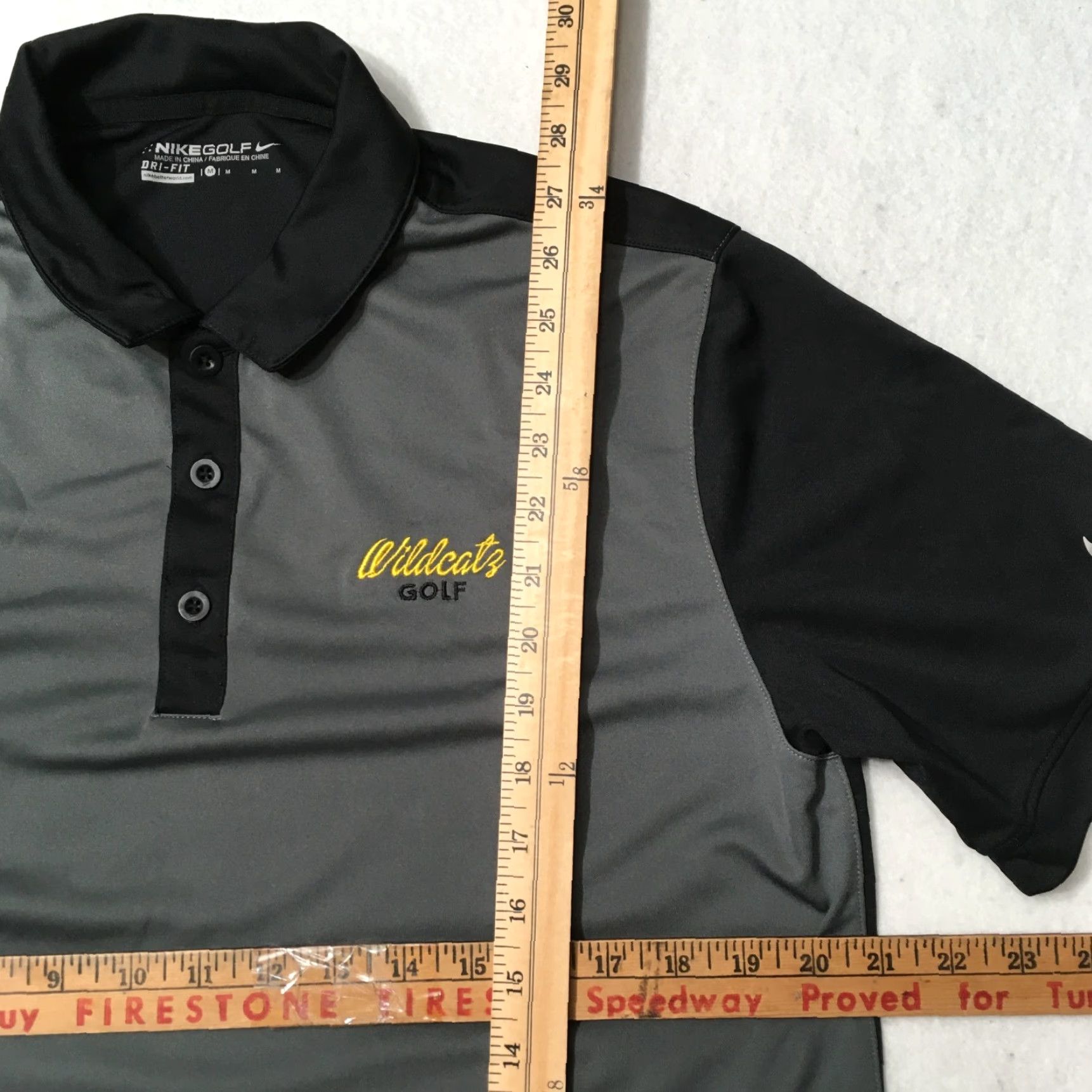 Nike Nike Golf Polo Shirt Mens M Gray Dri-Fit Reg Short Sleeve Sports Golf Brand Nike Golf Size US M / EU 48-50 / 2 - 5 Thumbnail