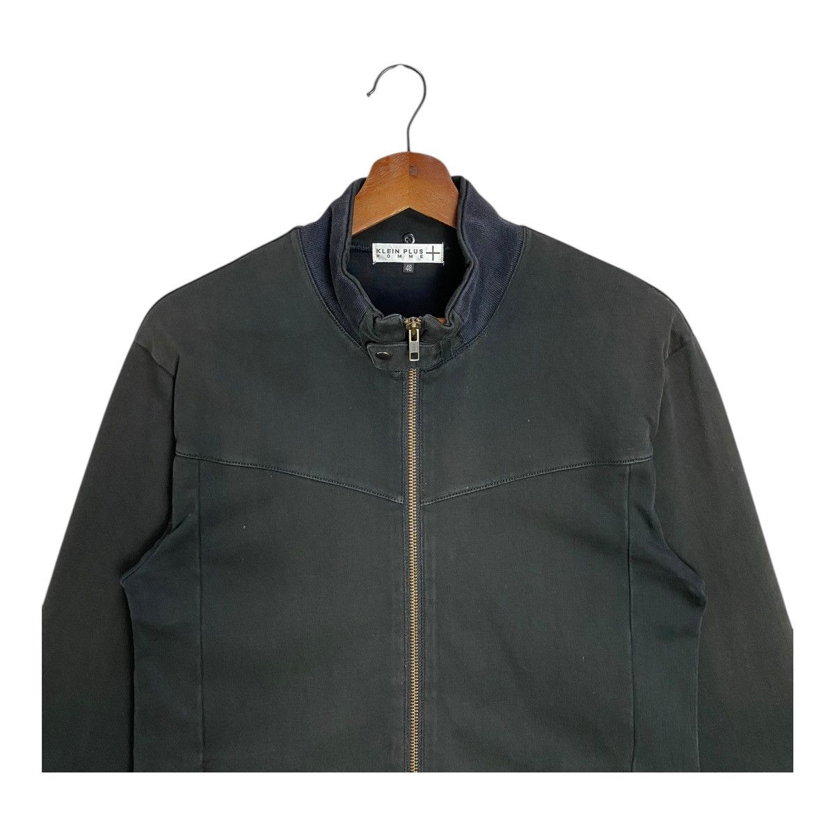 Japanese Brand Vintage Japanese Brand Klein Plus Homme Jacket Zip Size 48 Size US M / EU 48-50 / 2 - 2 Thumbnail