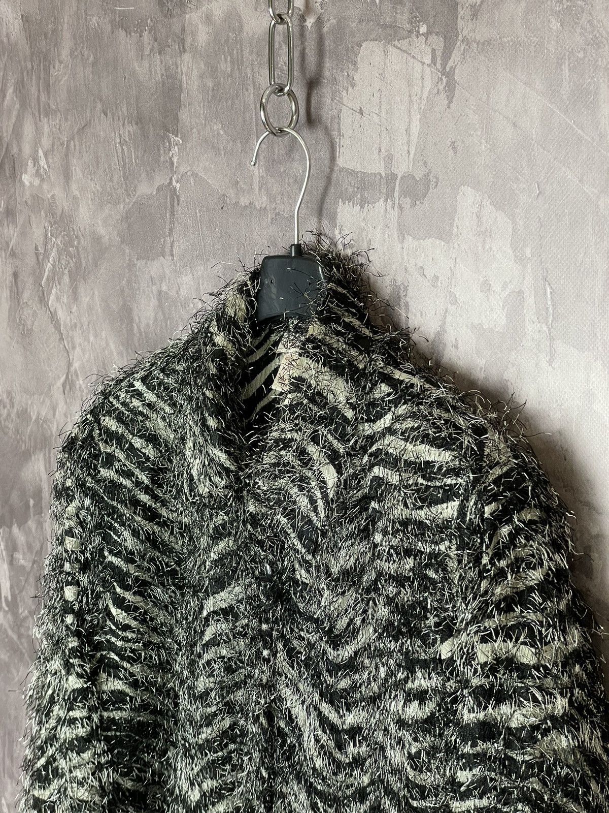 Vintage Avant Garde Vintage Fur Faux Jacket y2k Size L / US 10 / IT 46 - 7 Thumbnail