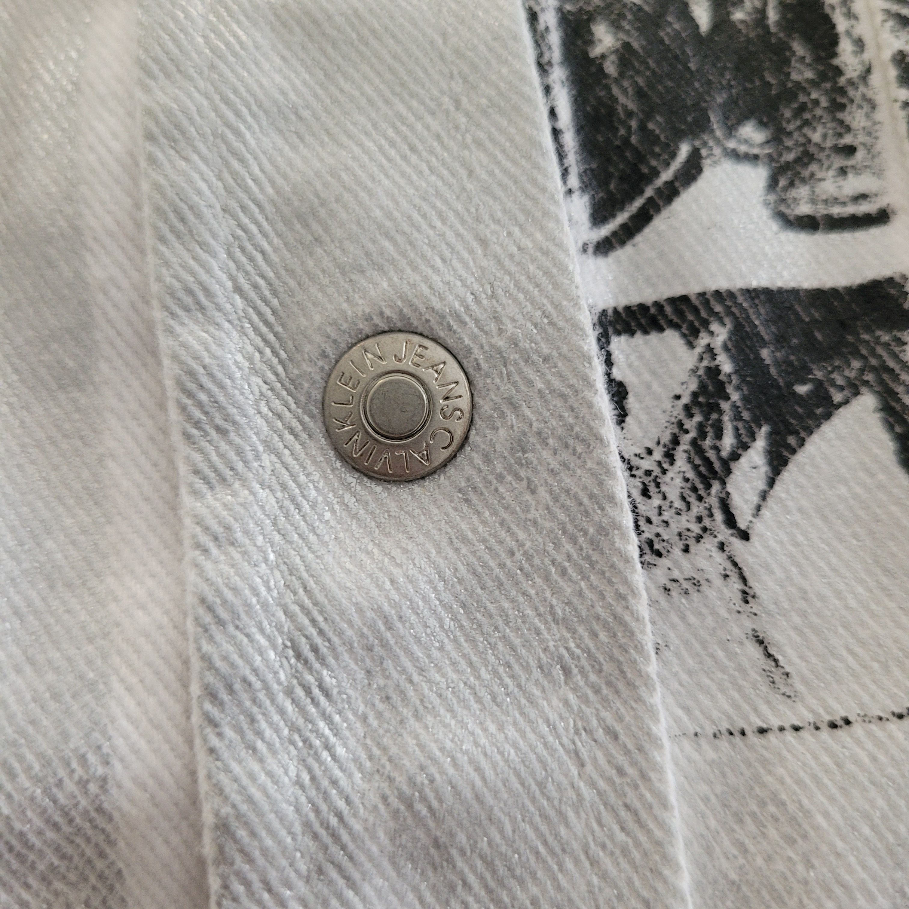 Raf Simons Calvin Klein by Raf Simons screenprinted western overshirt Size US XS / EU 42 / 0 - 10 Thumbnail