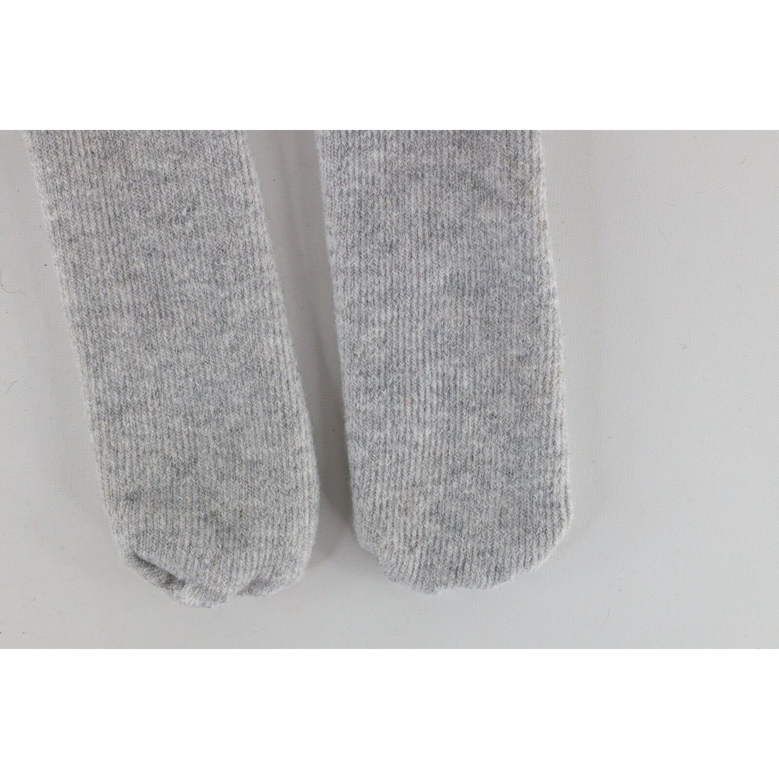 Vintage Vintage 70s Streetwear Wool Blend Knit Striped Hiking Socks Size ONE SIZE - 4 Thumbnail