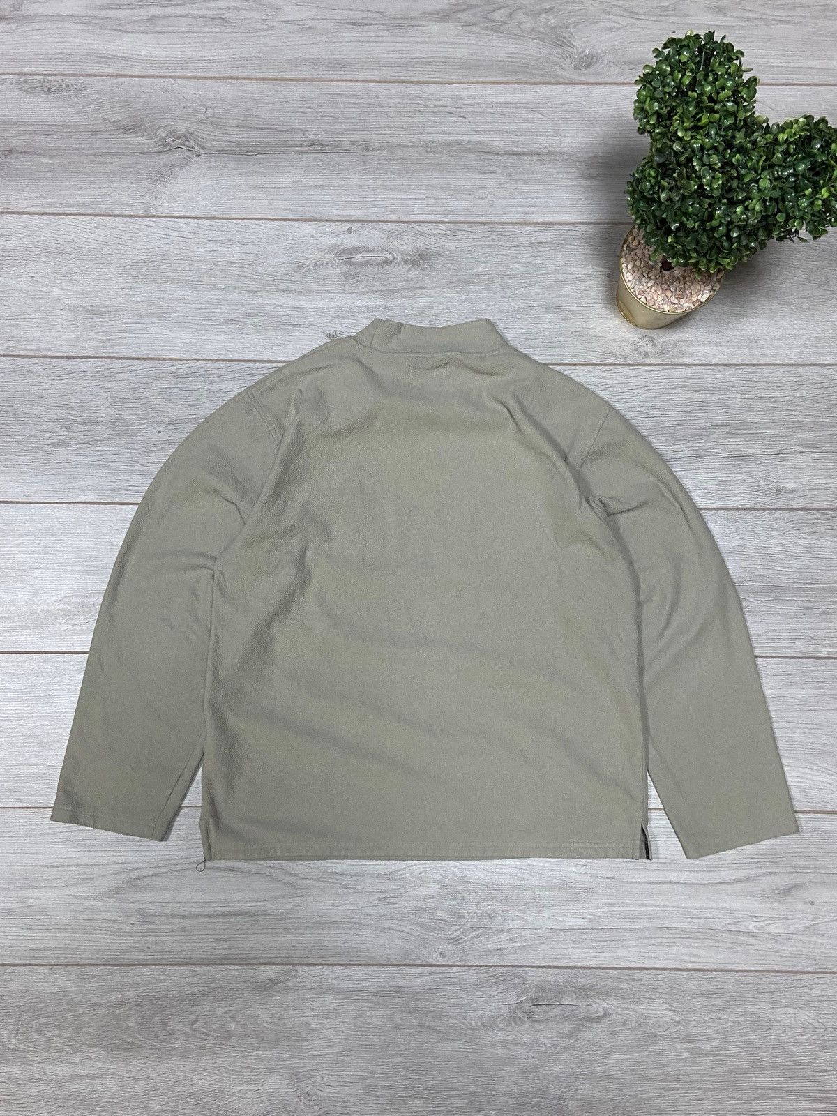 Yves Saint Laurent Yves saint laurent fleece YSL logo sweatshirt turtle neck Size US L / EU 52-54 / 3 - 6 Thumbnail