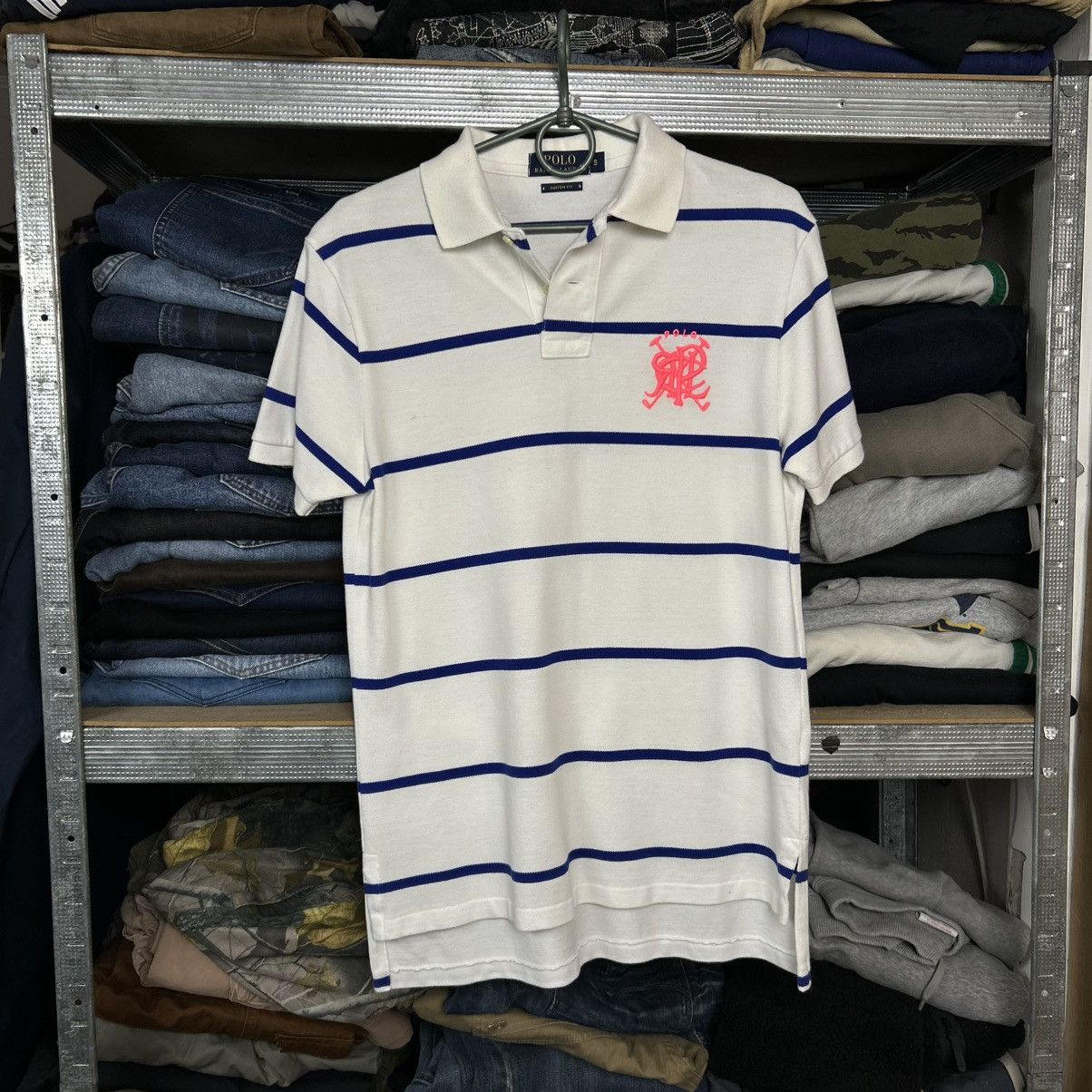 Polo Ralph Lauren Mens Polo Ralph Lauren Small logo Streetwear y2k polo Size US S / EU 44-46 / 1 - 1 Thumbnail
