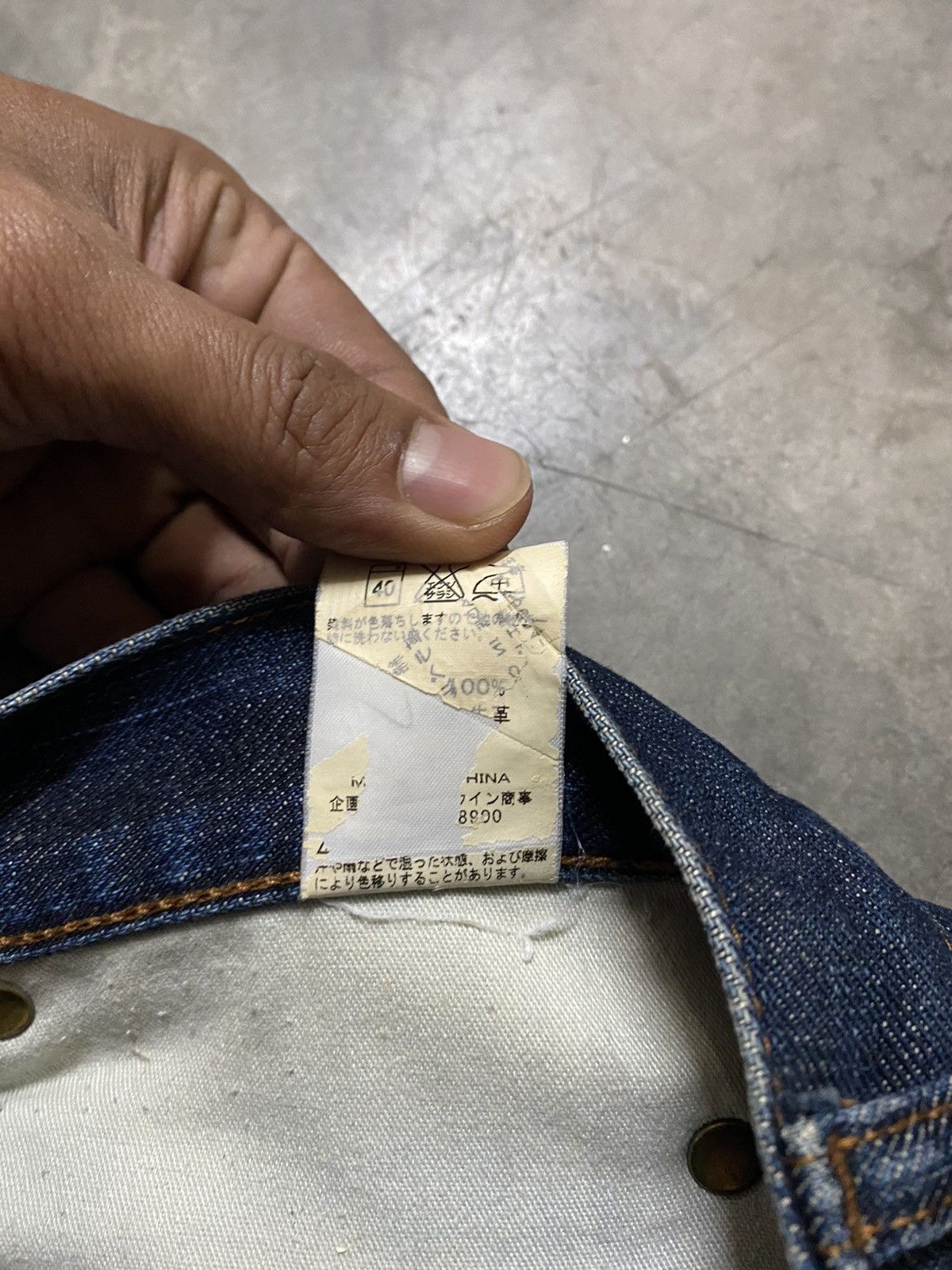 Japanese Brand × Jean × Lee Flare Jeans Vintage Lee Rider Rusty Denim @7 Size US 30 / EU 46 - 14 Thumbnail