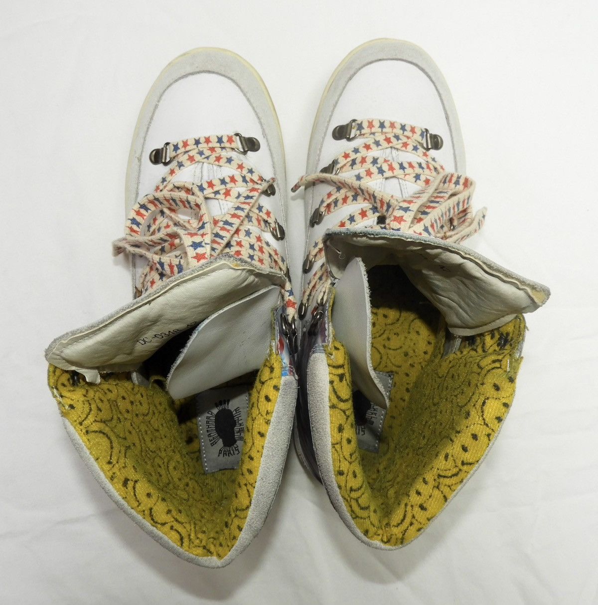 Bernhard Willhelm Bernard Willhelm 2008 S/S American Flag High Top Sneakers Size US 10.5 / IT 40.5 - 7 Thumbnail