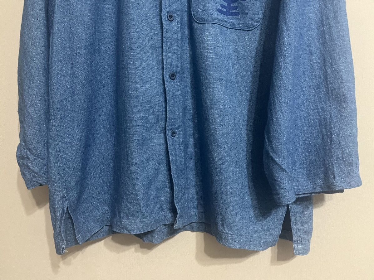 Blue Blue Japan × Indigo × Japanese Brand Vintage Sasakura Gensho Japan indigo button ups Size US M / EU 48-50 / 2 - 3 Thumbnail