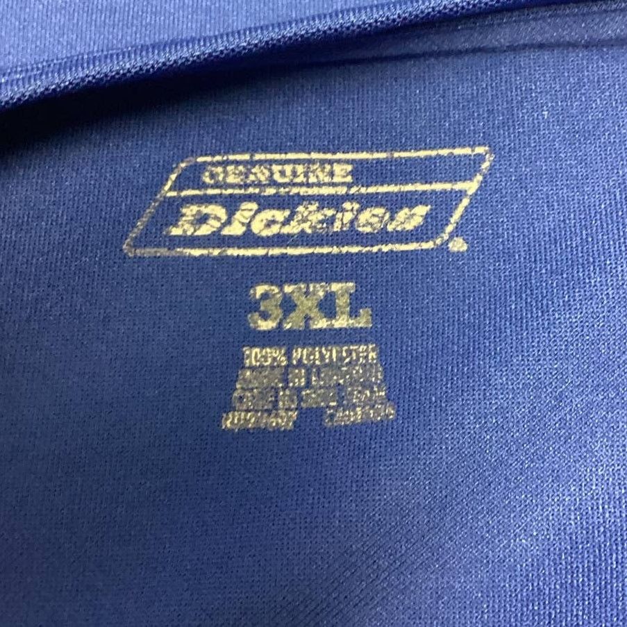Dickies Dickies Mens 3XL Royal Blue Long Sleeve Polyester Tee Shirt Size US XXL / EU 58 / 5 - 5 Thumbnail