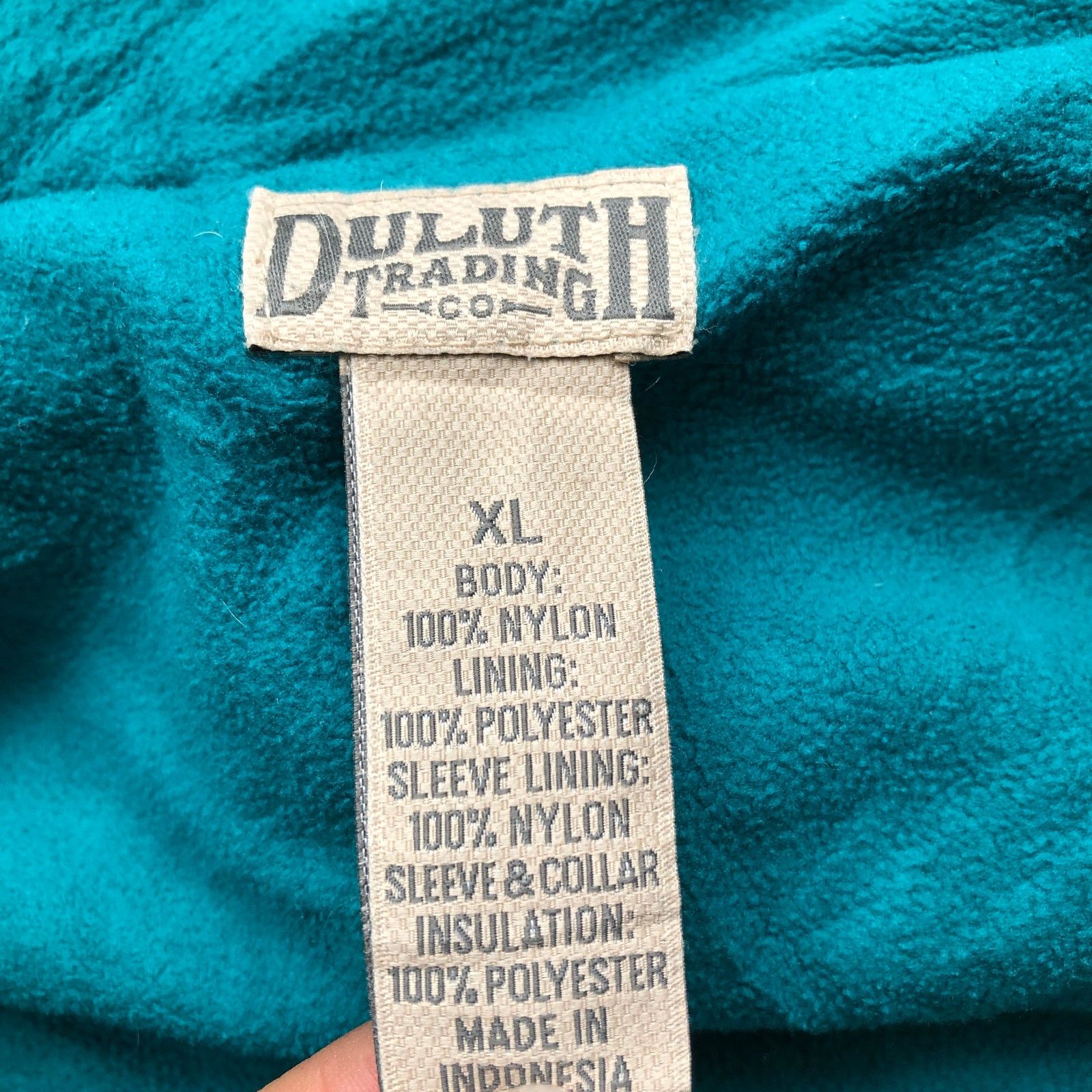 Duluth Trading Company Duluth Trading Fleece Softshell Jacket Women's XL Navy Green Size XL / US 12-14 / IT 48-50 - 3 Thumbnail