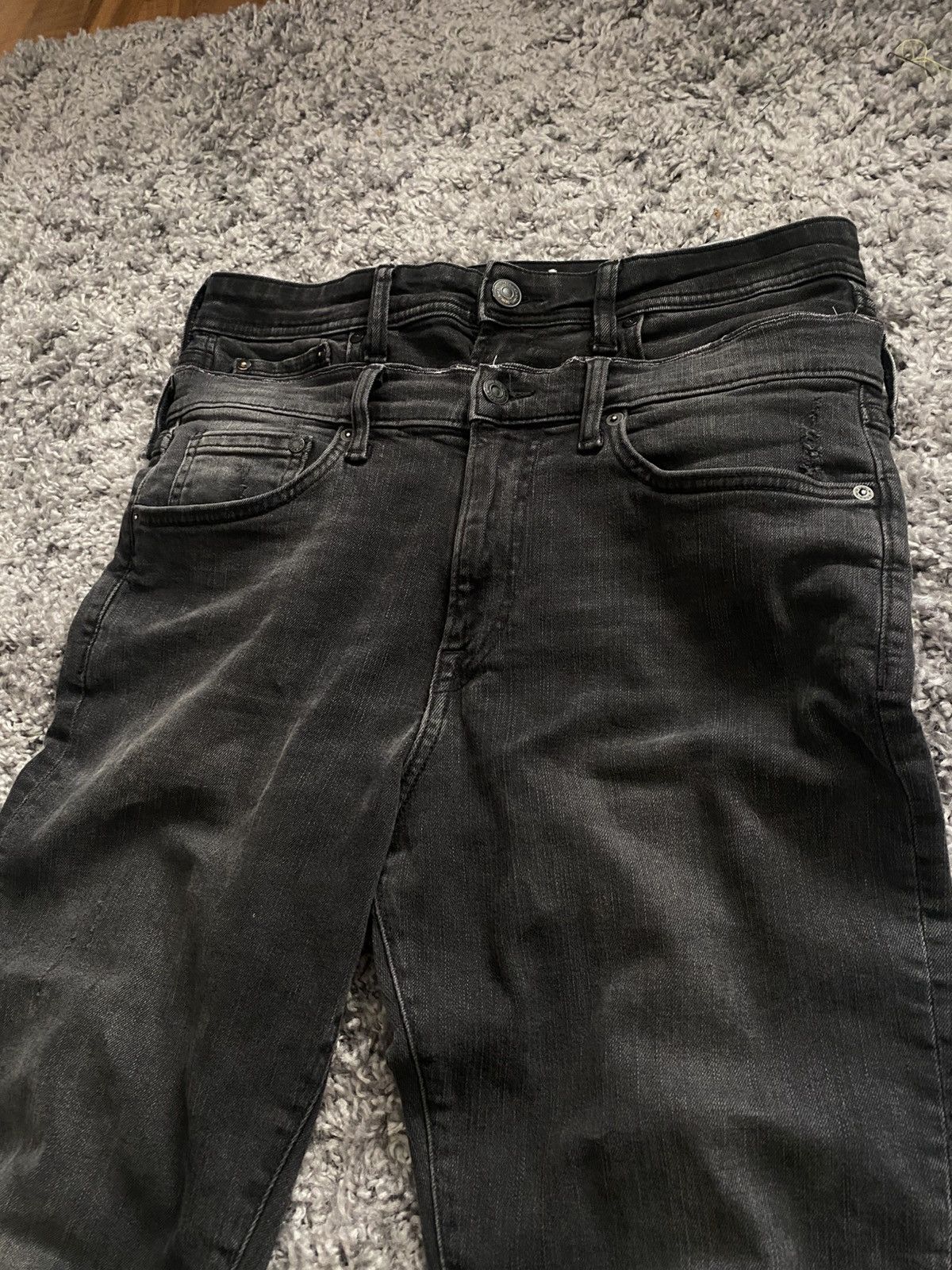 Other Doublewaist Skinny Flared Jeans Size US 30 / EU 46 - 3 Thumbnail