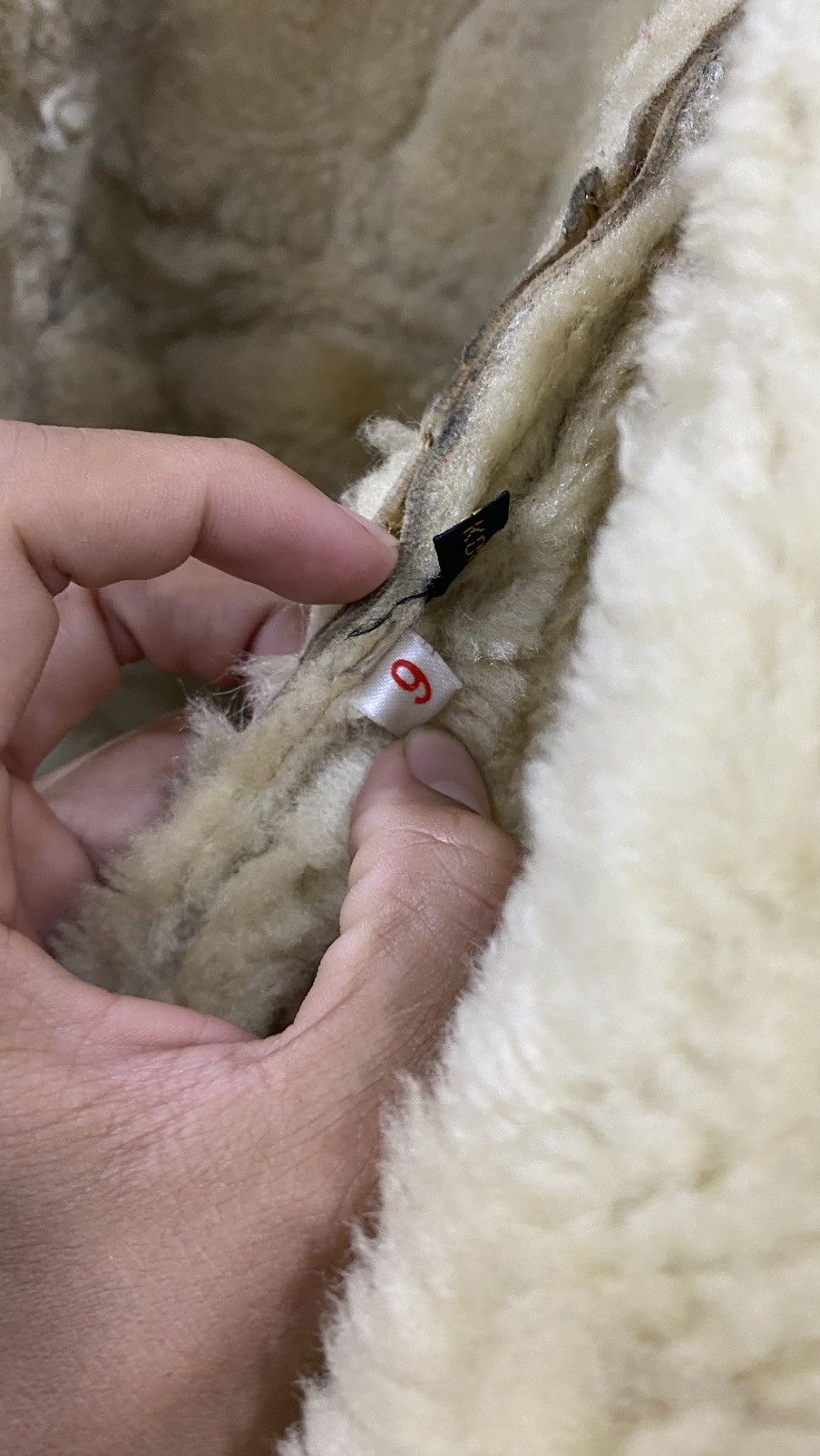 Vintage Grunge Suede Shaggy Winter Jacket