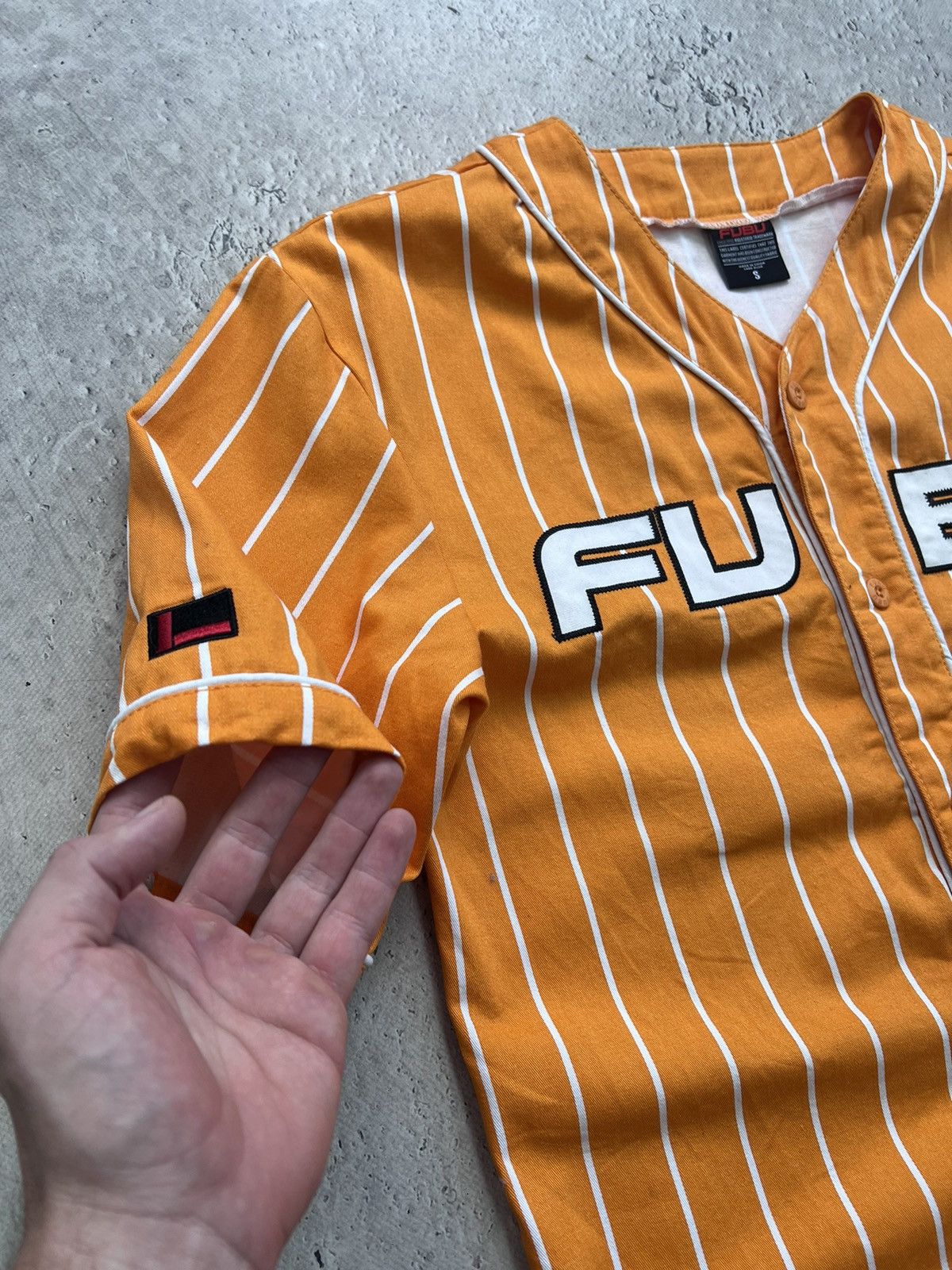 Fubu × Vintage Vintage Fubu Jersey Shirt 90s Rap Tee Hip Hop Size US M / EU 48-50 / 2 - 4 Thumbnail