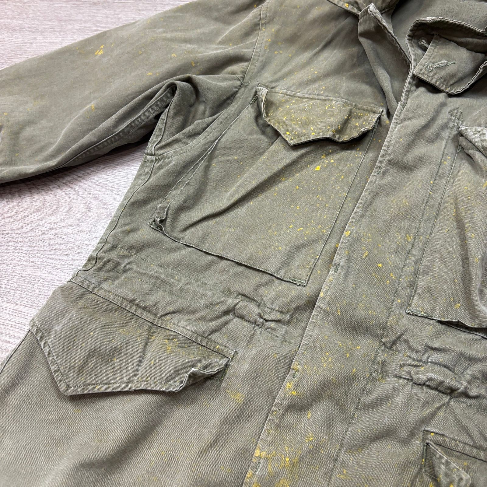 Vintage Rare VTG M43 Field Jacket Hooded WW2 Reworked Men's 34S Size US S / EU 44-46 / 1 - 12 Thumbnail