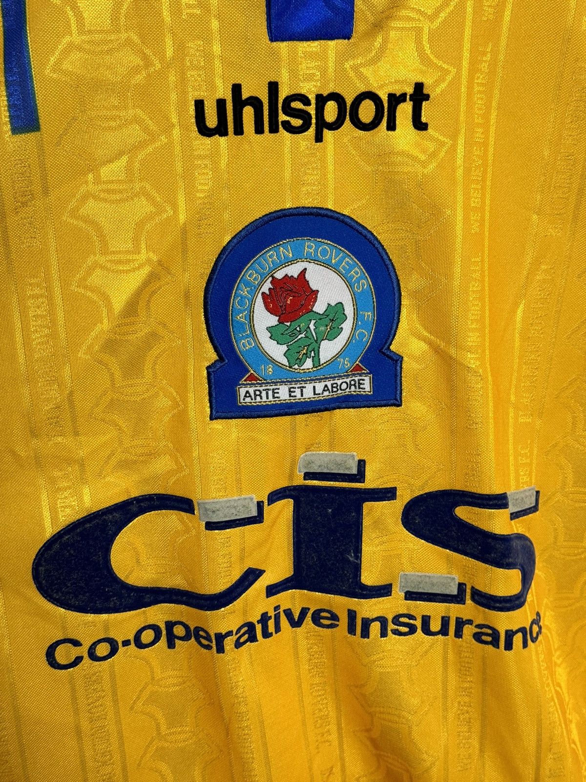 Other Blackburn Rovers 98/00 Match Worn Away Blake Football Jersey Size US XL / EU 56 / 4 - 4 Thumbnail