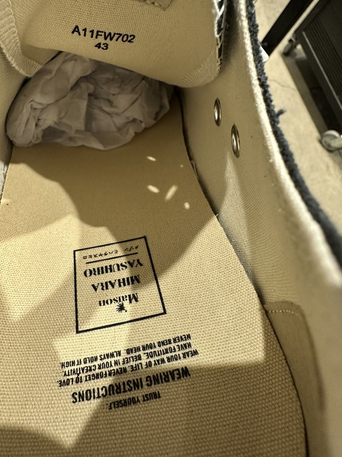 Maison MIHARA YASUHIRO MAISON MIHARA YASUHIRO - Peterson 23 Low OG Sole Sneakers Size US 10 / EU 43 - 6 Thumbnail
