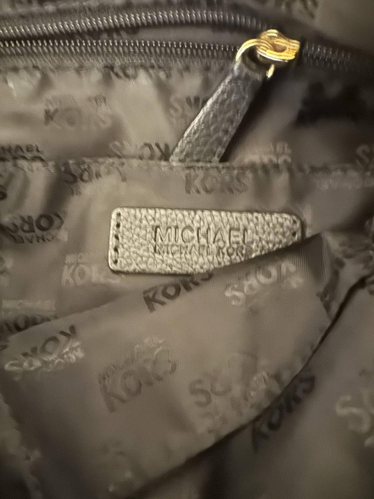 Michael Kors Micheal Kors Brooke Pebbled Black - Used Size ONE SIZE - 3 Thumbnail