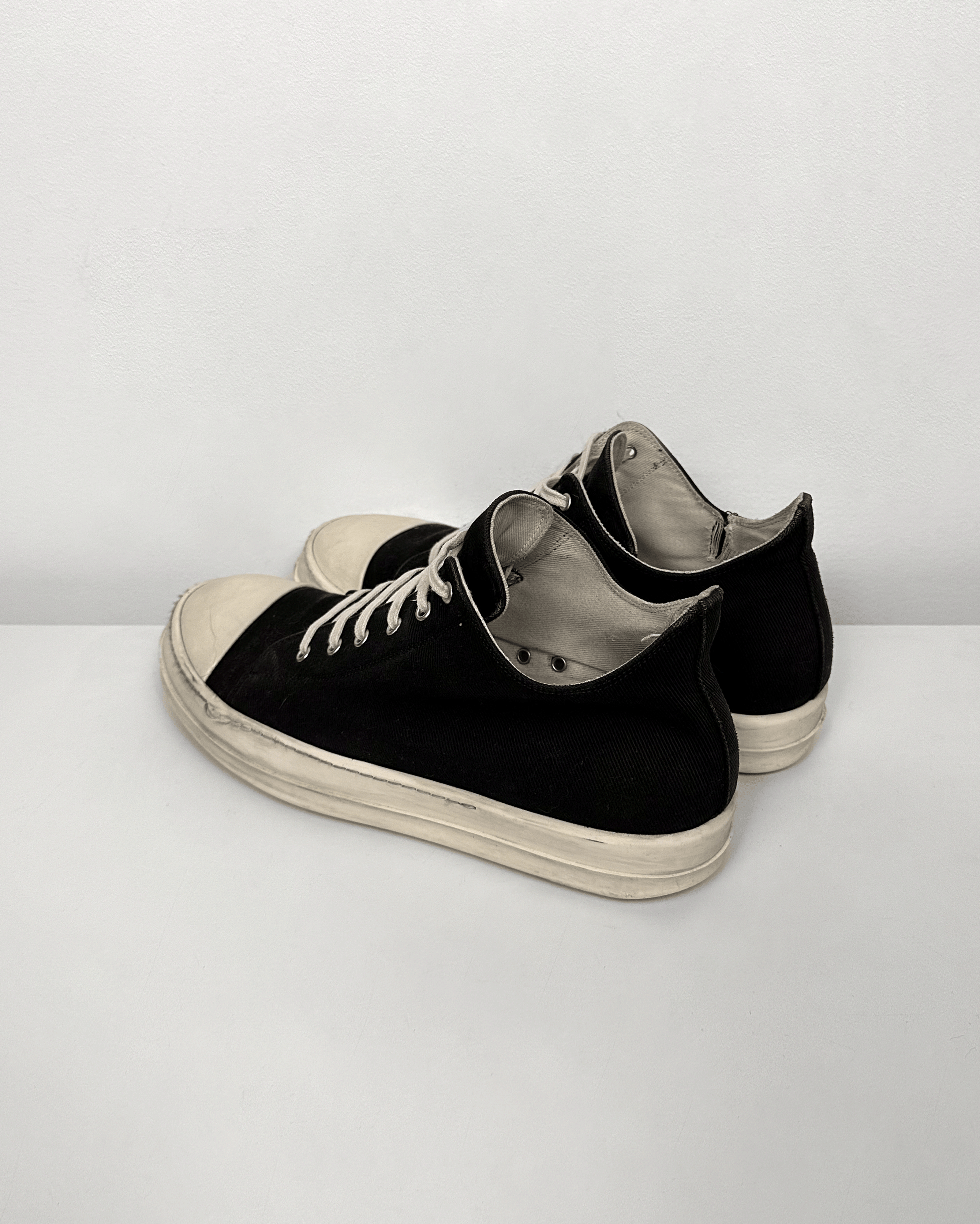 Rick Owens Rick Owens Drkshdw Low Ramones Size US 12 / EU 45 - 2 Thumbnail