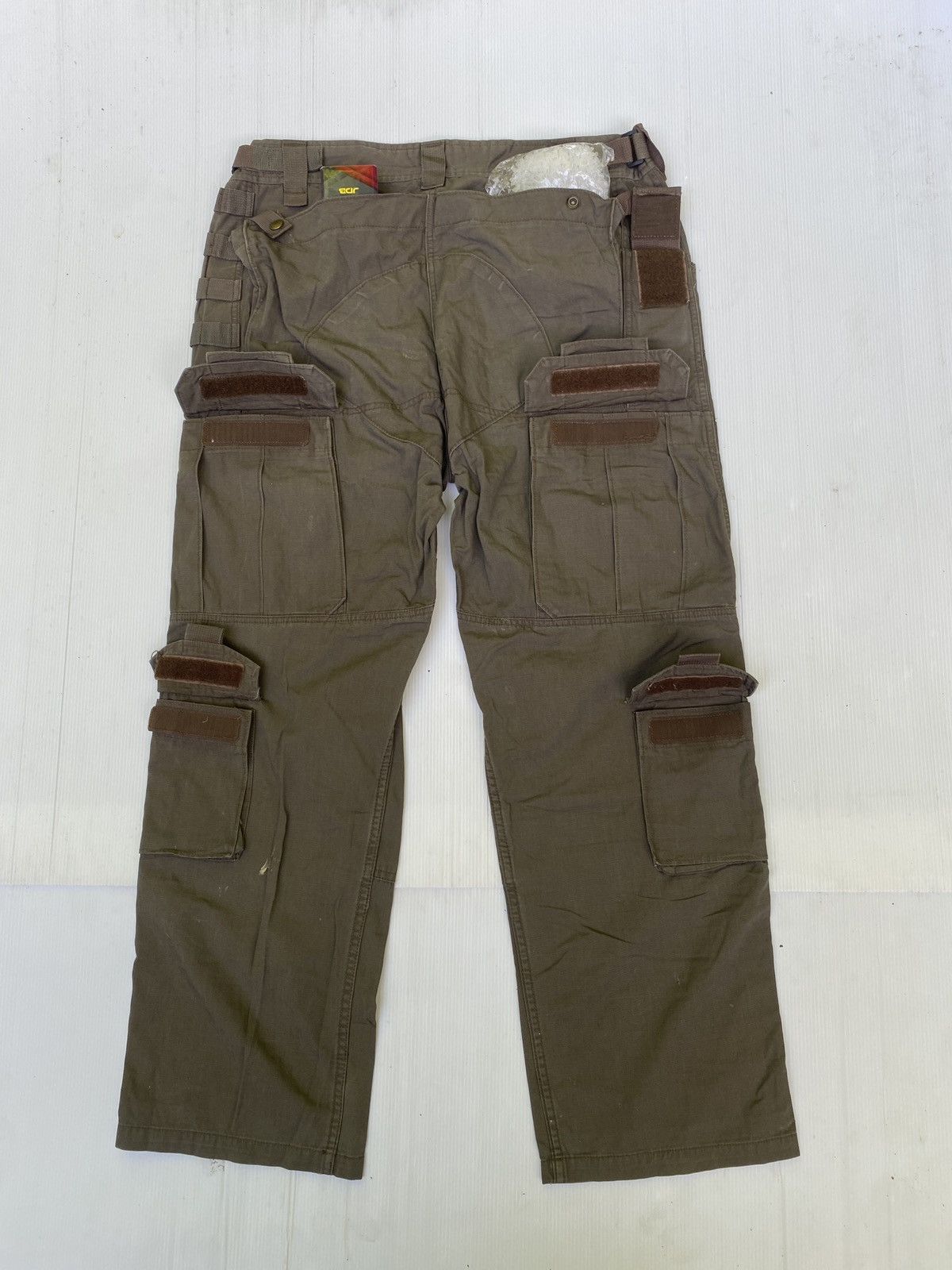 If Six Was Nine × Japanese Brand × Vintage Vintage Free soldier multi pocket cargo pants Size US 36 / EU 52 - 5 Thumbnail