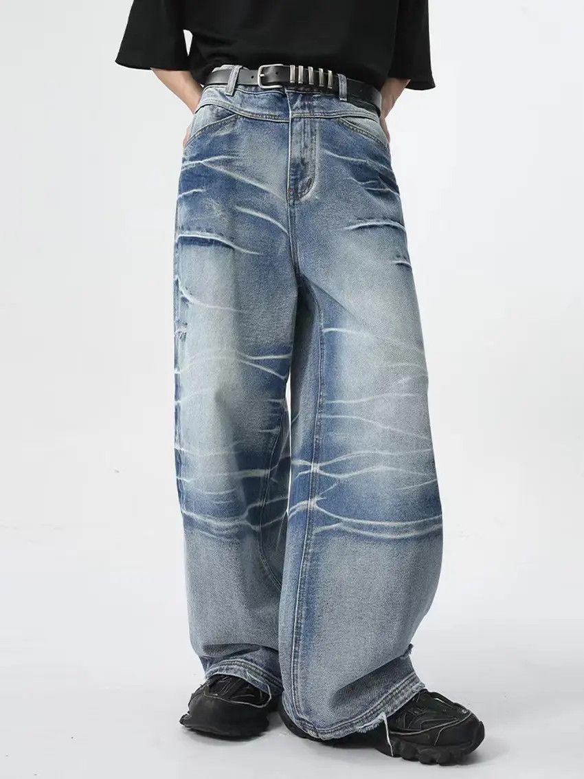 Designer × Japanese Brand Vintage Hip Hop Vibe Street Loose Casual Pants Size US 31 - 2 Thumbnail